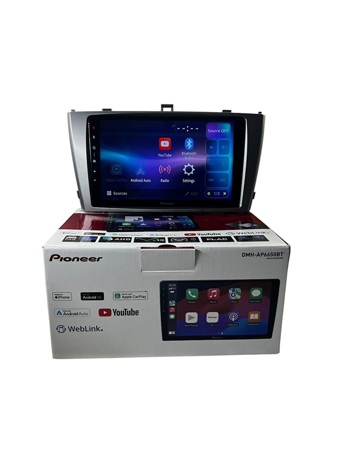 Toyota Avensis 2008-2015 PİONEER 4-64 TAM PROFESYONEL OEM MULTİMEDİA