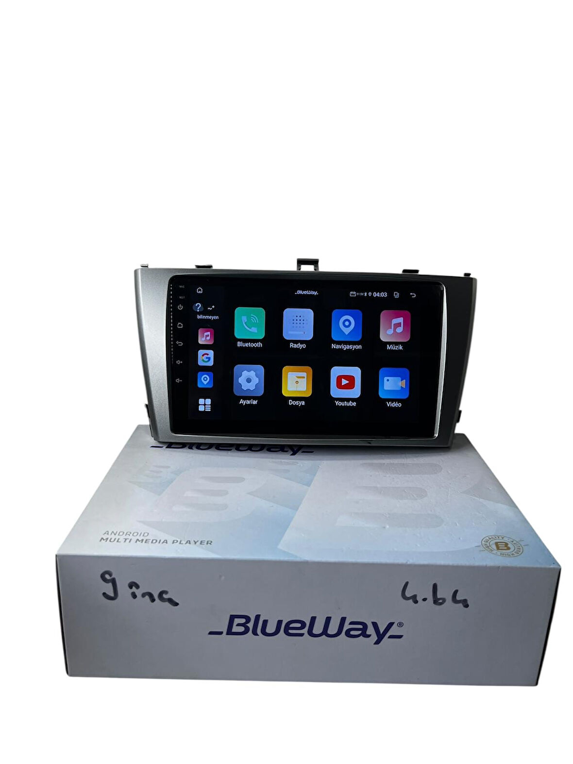 Toyota Avensis 2008-2015 BLUEWAY 4-64 PROFESYONEL OEM MULTİMEDİA