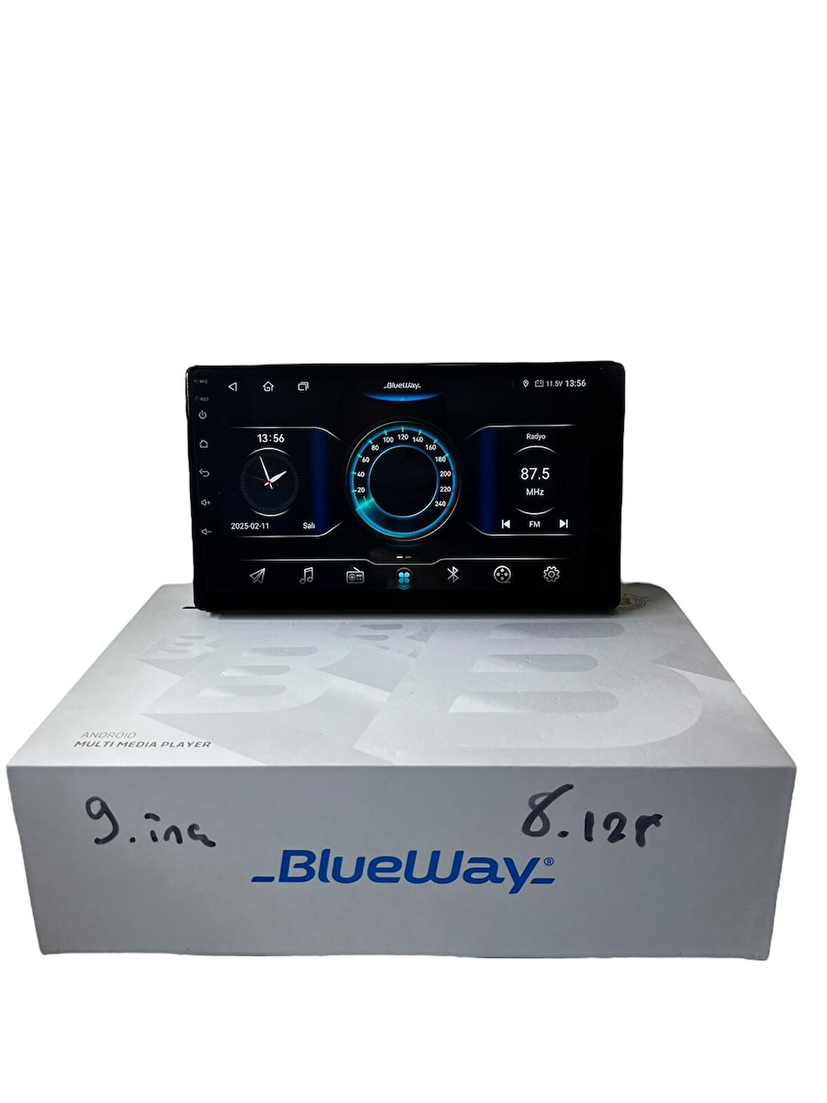 Toyota Corolla 2017-2018 BLUEWAY 8-128 TAM PROFESYONEL OEM MULTİMEDİA