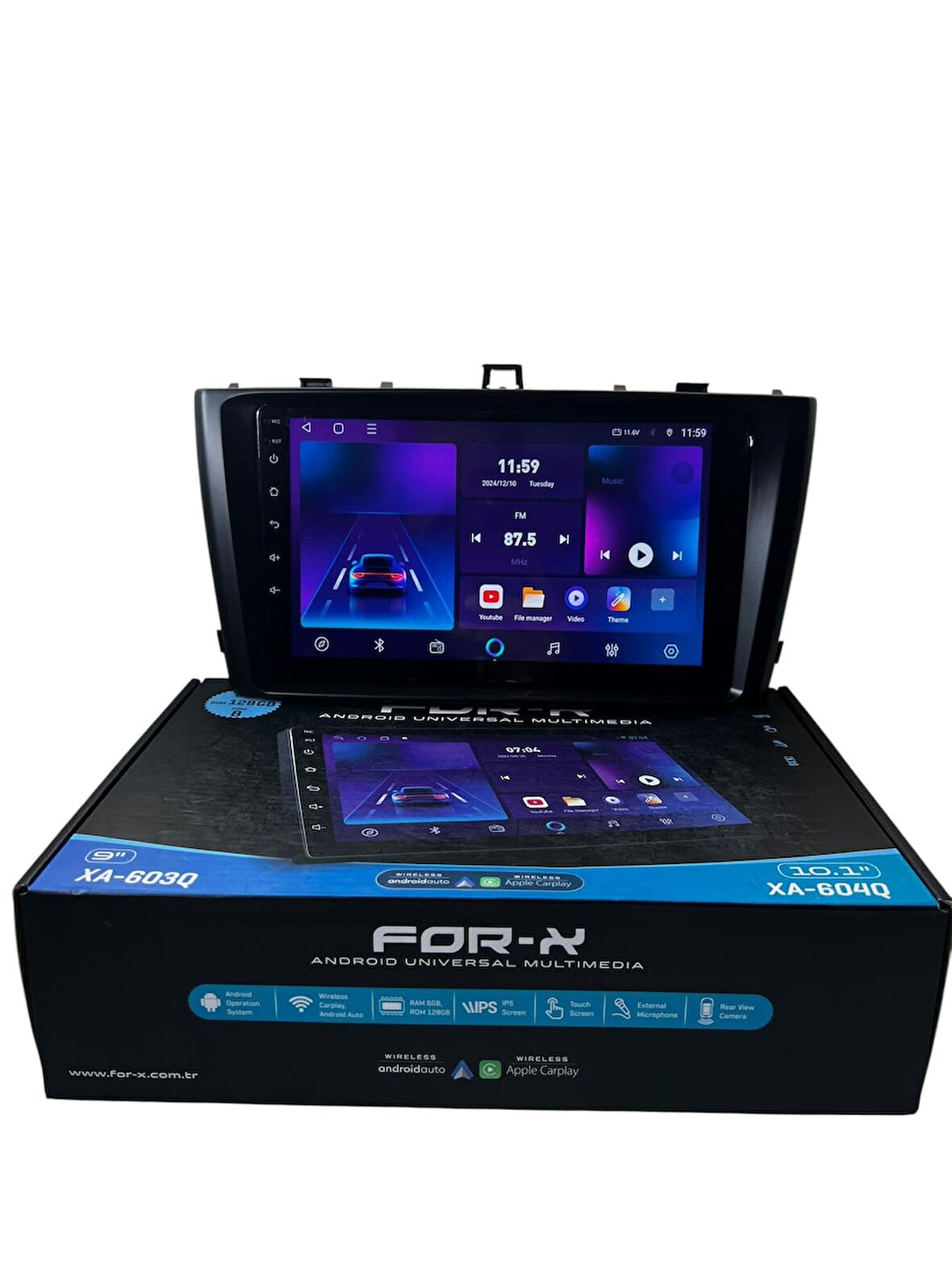 Toyota Avensis 2009-2015 FORX 6-128 TAM PROFESYONEL OEM MULTİMEDİA