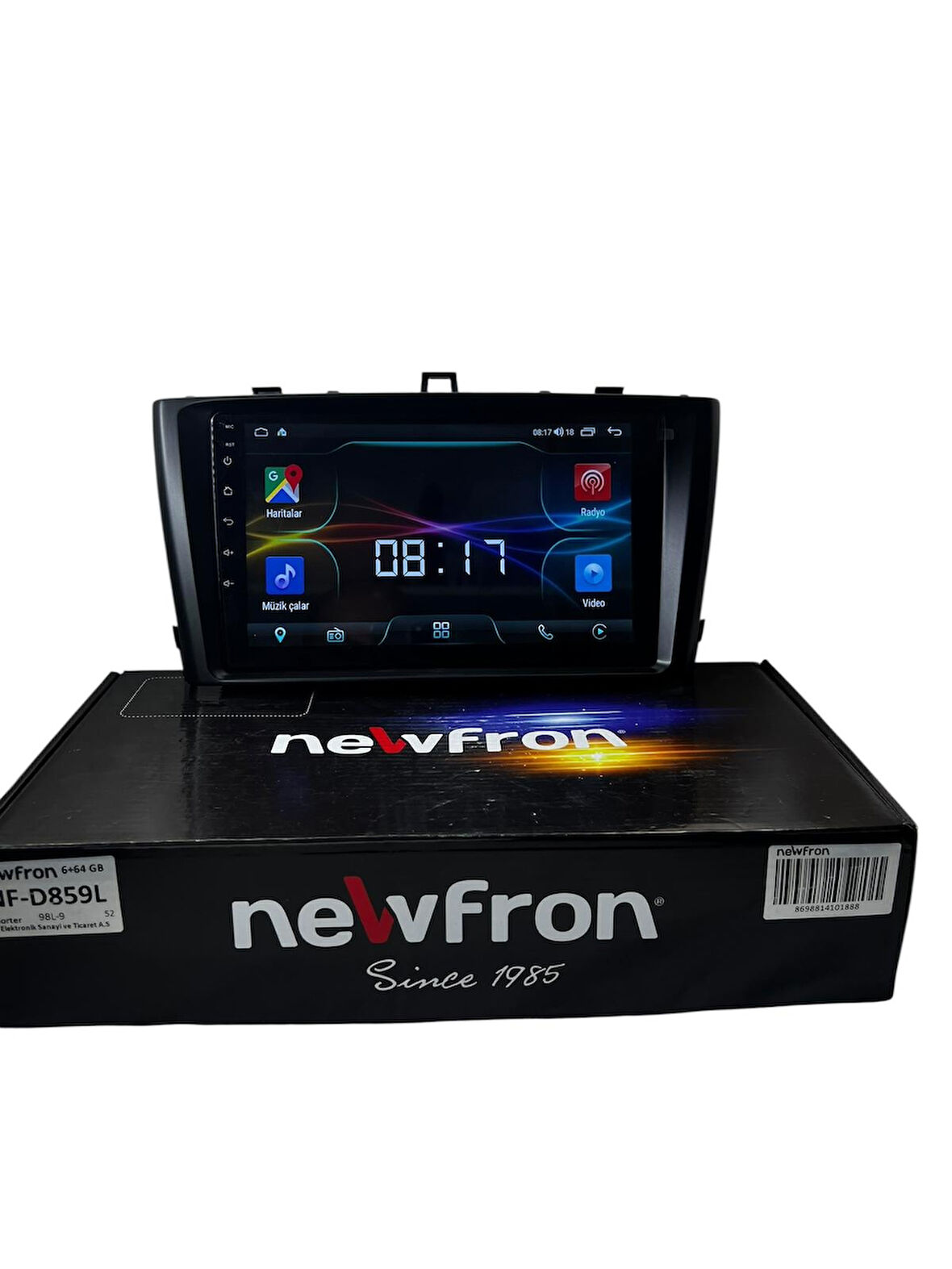 Toyota Avensis 2009-2015 NEWFRON 6-64 TAM PROFESYONEL OEM MULTİMEDİA