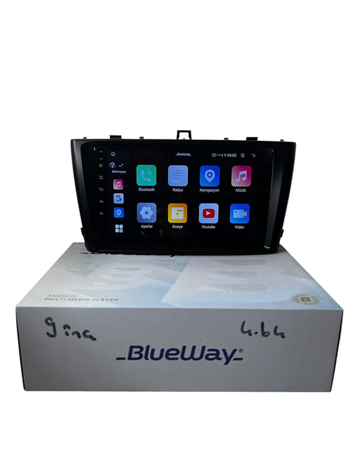 Toyota Avensis 2009-2015 BLUEWAY 4-64 PROFESYONEL OEM MULTİMEDİA