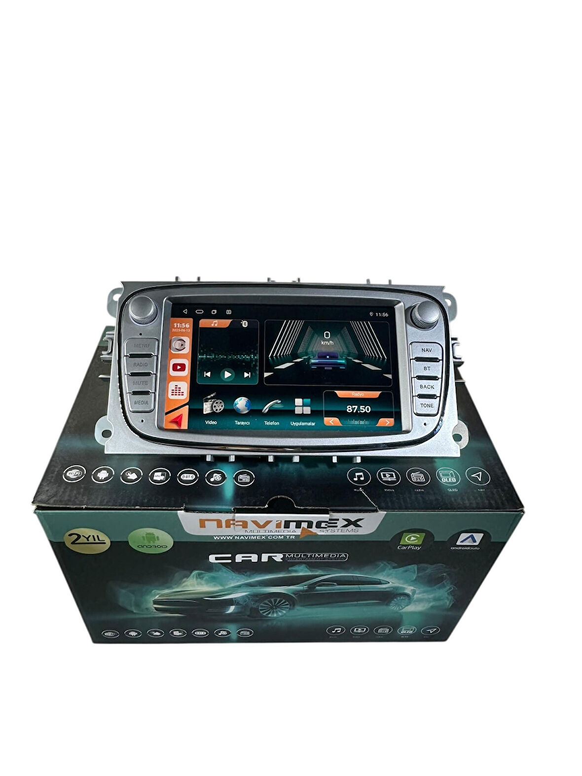 FORD FOCUS 2-MONDEO GRİ NAVİMEX 4-64 (FANLI) PROFESYONEL TAM OEM