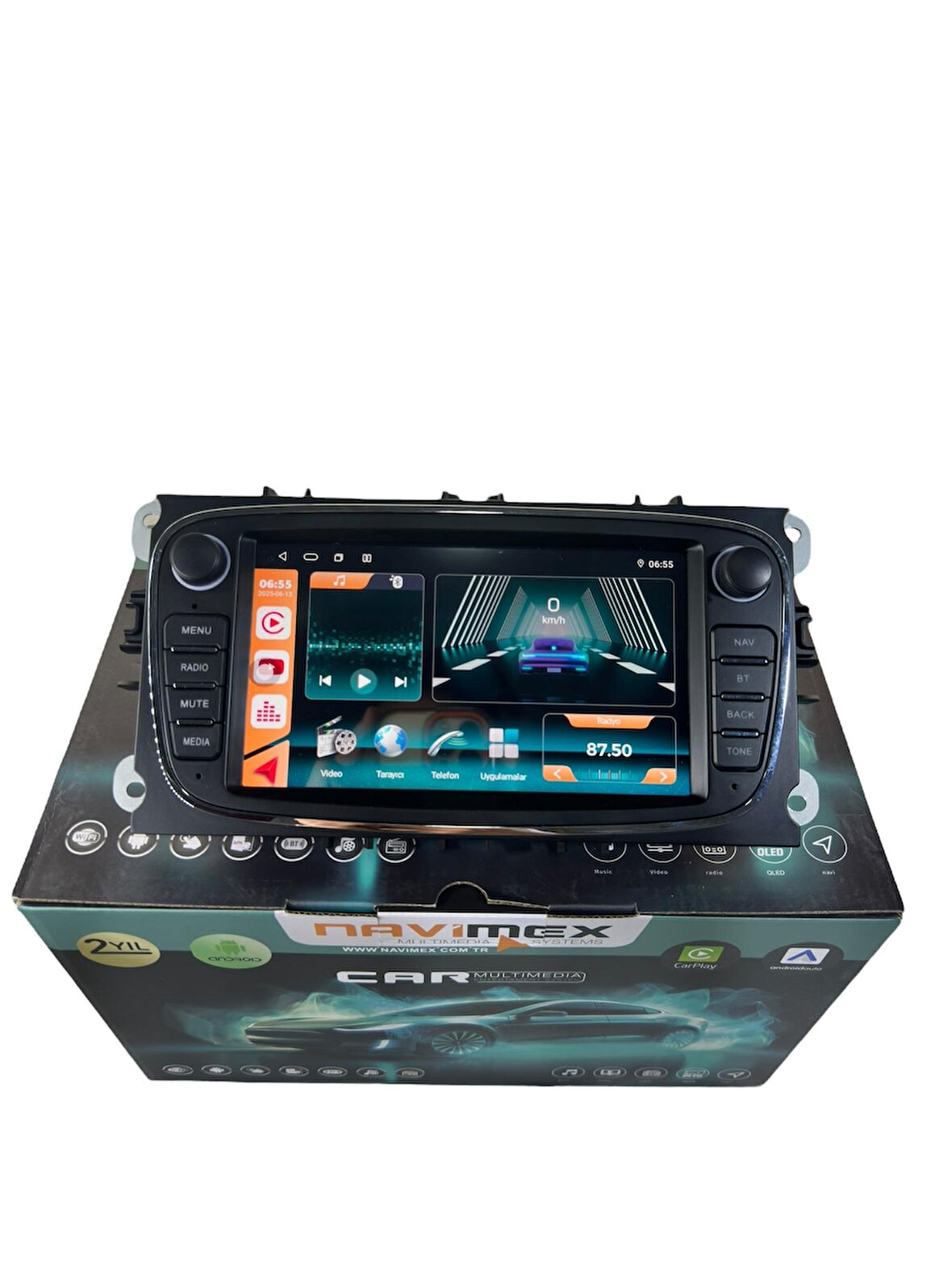 FORD FOCUS 2-MONDEO SİYAH NAVİMEX 4-64 (FANLI) PROFESYONEL TAM OEM