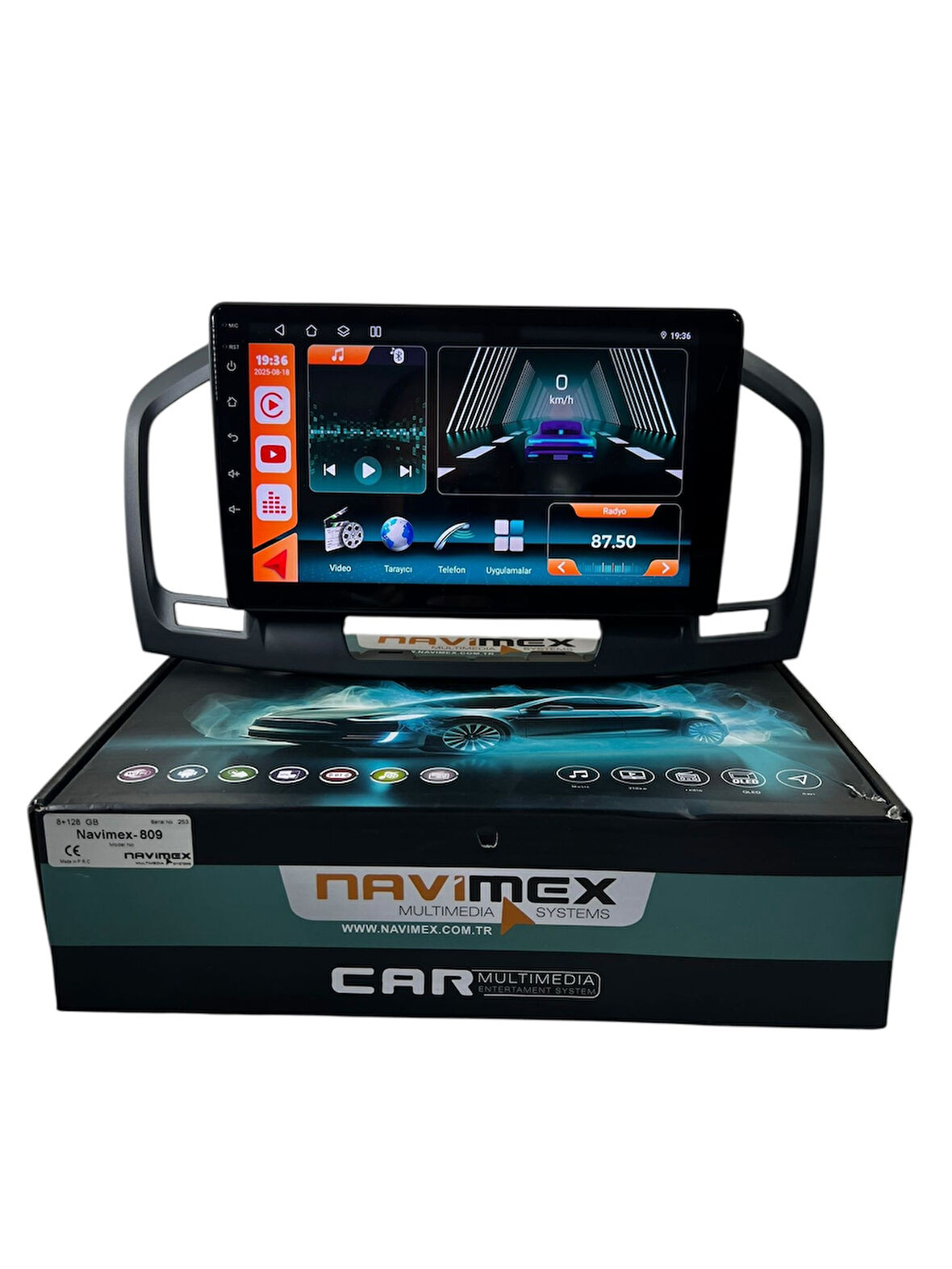 Opel İnsignia 2009-2013 NAVİMEX 8-128 (FANLI) PROFESYONEL OEM MULTİMEDİA