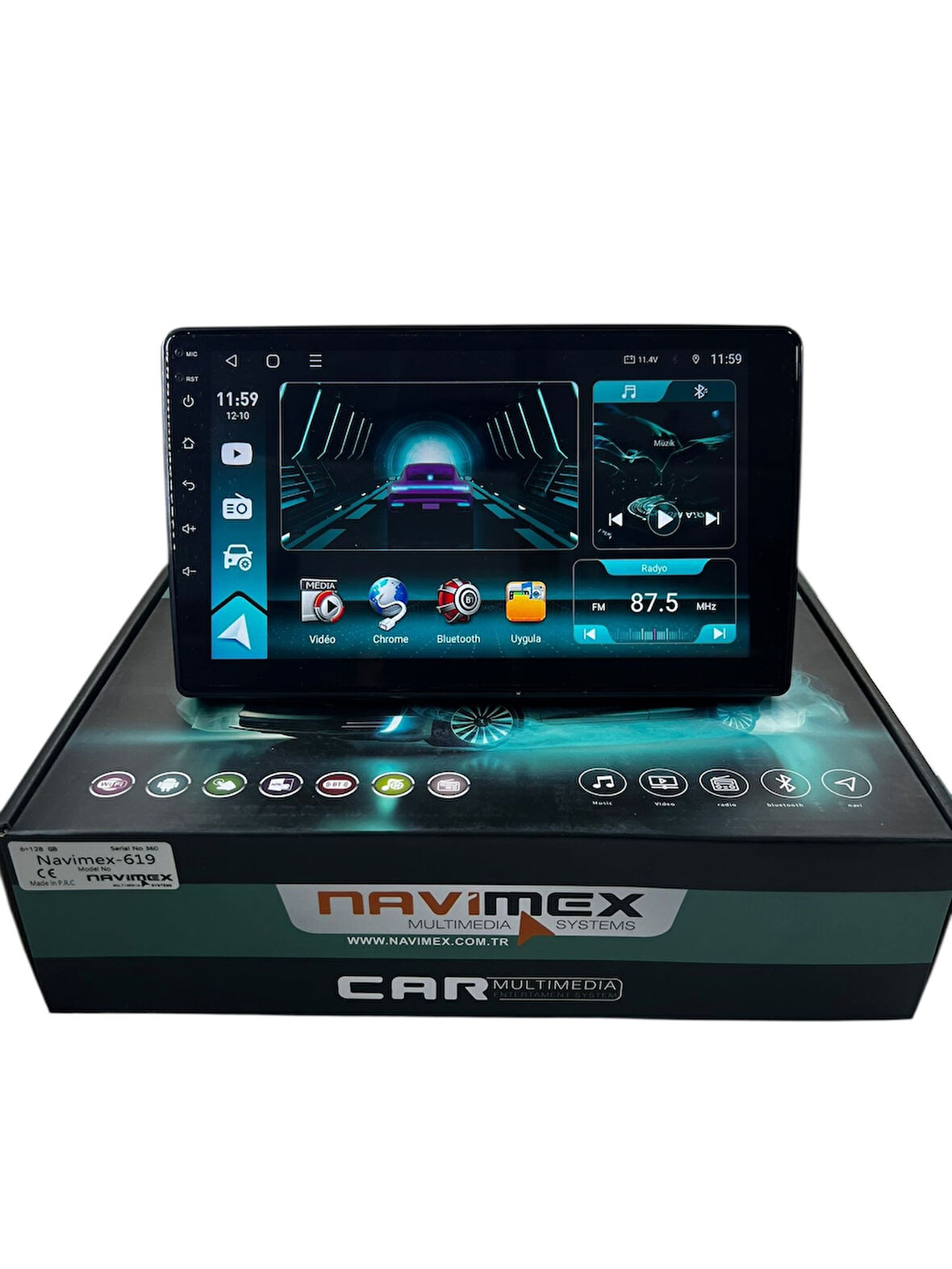 2005-2013 Tüm WW Grubu NAVİMEX 6-128 (FANLI) PROFESYONEL OEM MULTİMEDİA