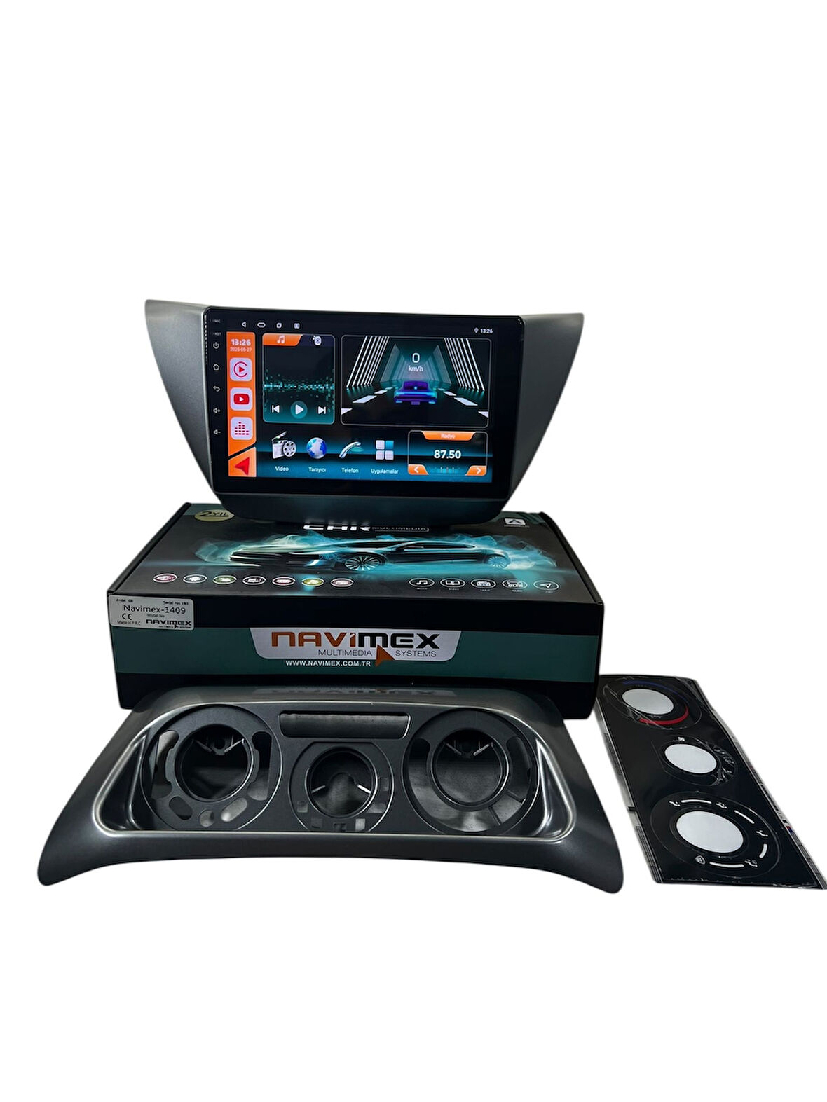 Mitsubishi Lancer 2004-2008 NAVİMEX SAMSUNG İŞLEMCİLİ 4-64 PROFESYONEL OEM MULTİMEDİA