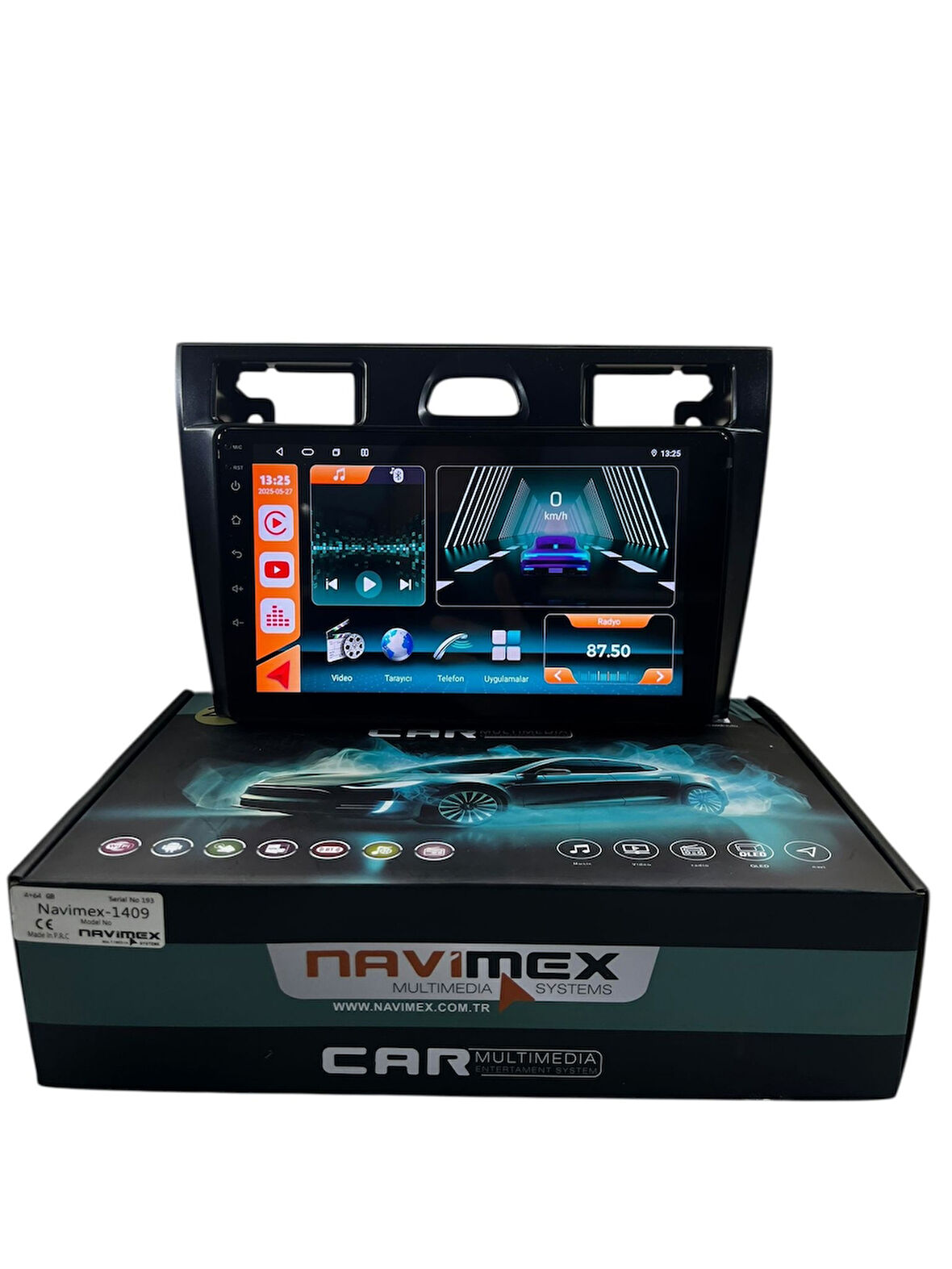 Ford Fiesta 2006-2012 NAVİMEX SAMSUNG İŞLEMCİLİ 4-64 PROFESYONEL OEM MULTİMEDİA
