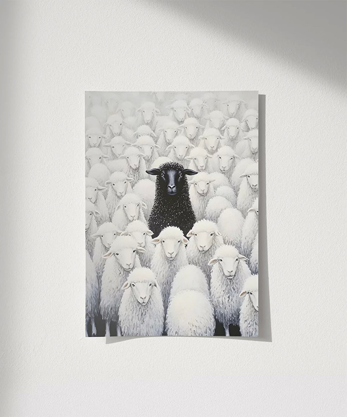 Çerçevesiz Poster Sürüde Bir Terslik Var