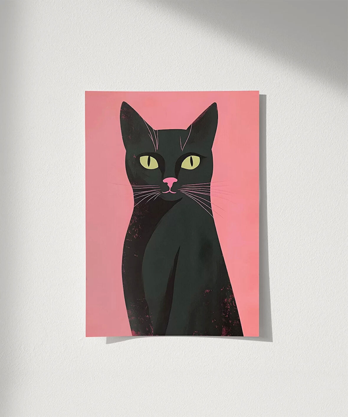 Çerçevesiz Poster Gölgedeki Bakış