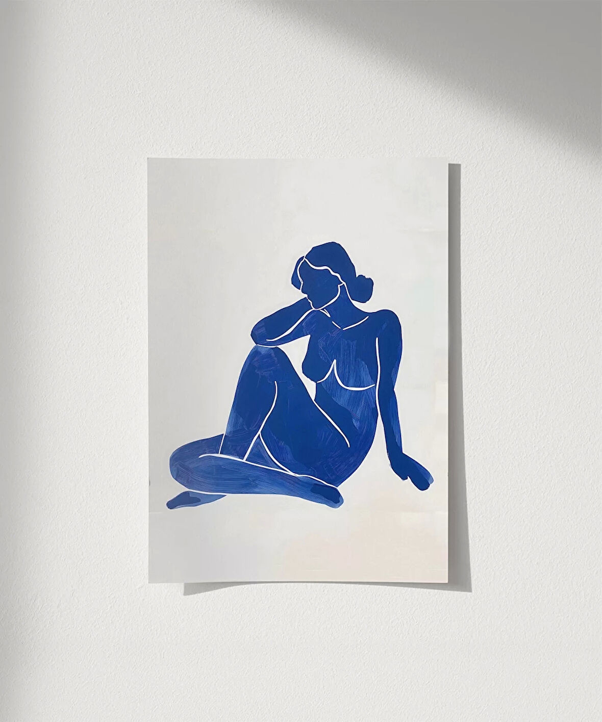 Çerçevesiz Poster Ruhun Konturları