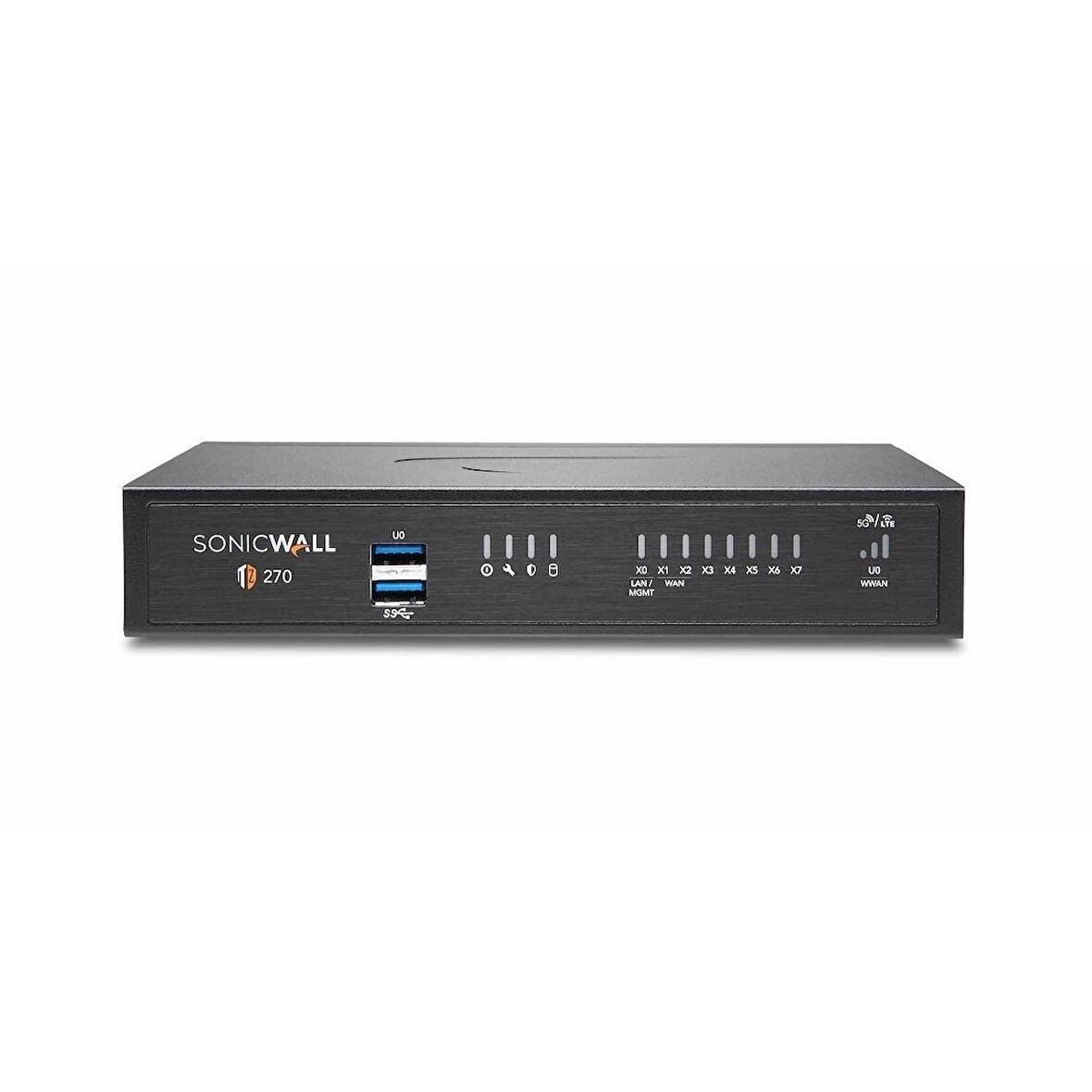 SONICWALL TZ270 02-SSC-6846 Sec Upgrade Plus - Ess Ed 2yıl Ücretsiz Lisans 8port Firewall 5 User SSL VPN 2.0Gbps