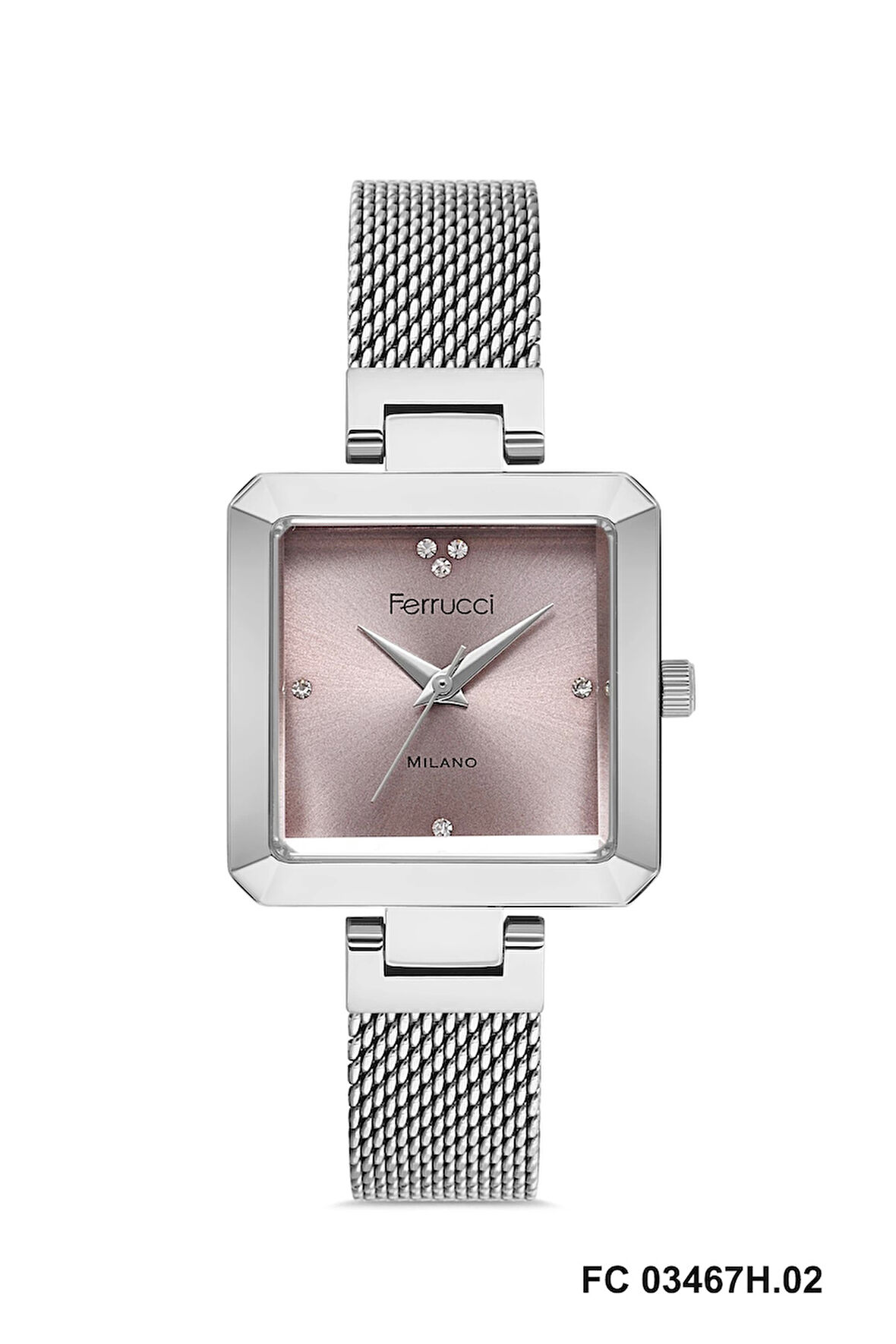 Ferrucci FC 0125 03467H.02 Çelik Kordon Kadın Kol Saati
