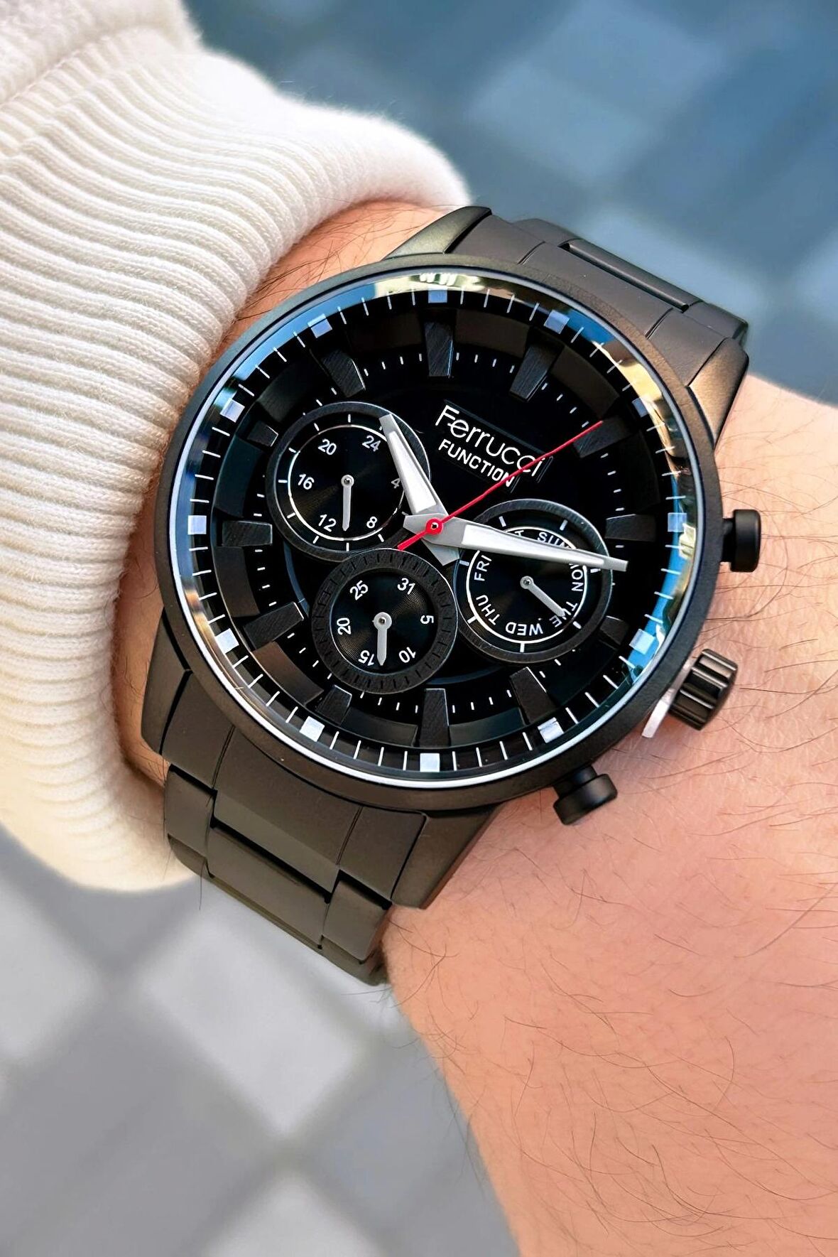Ferrucci Function FCF.12746FM.05 Multi-Fonksiyon Erkek Kol Saati