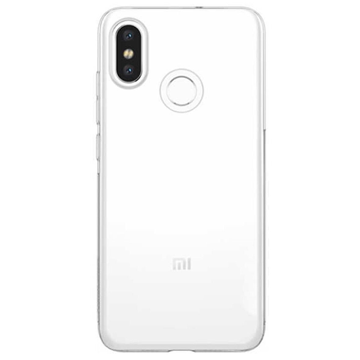 Gpack Xiaomi Mi Max 3 Kılıf Süper Silikon Arka Koruma