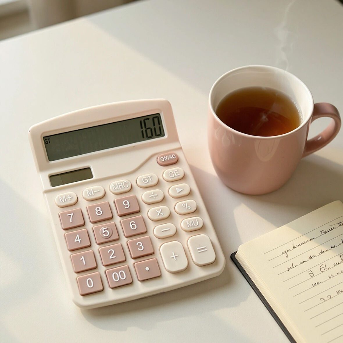 Pinterest Pilli Güneş Enerjili 12 Haneli Hesap Makinesi Renkli Hesap Makinası