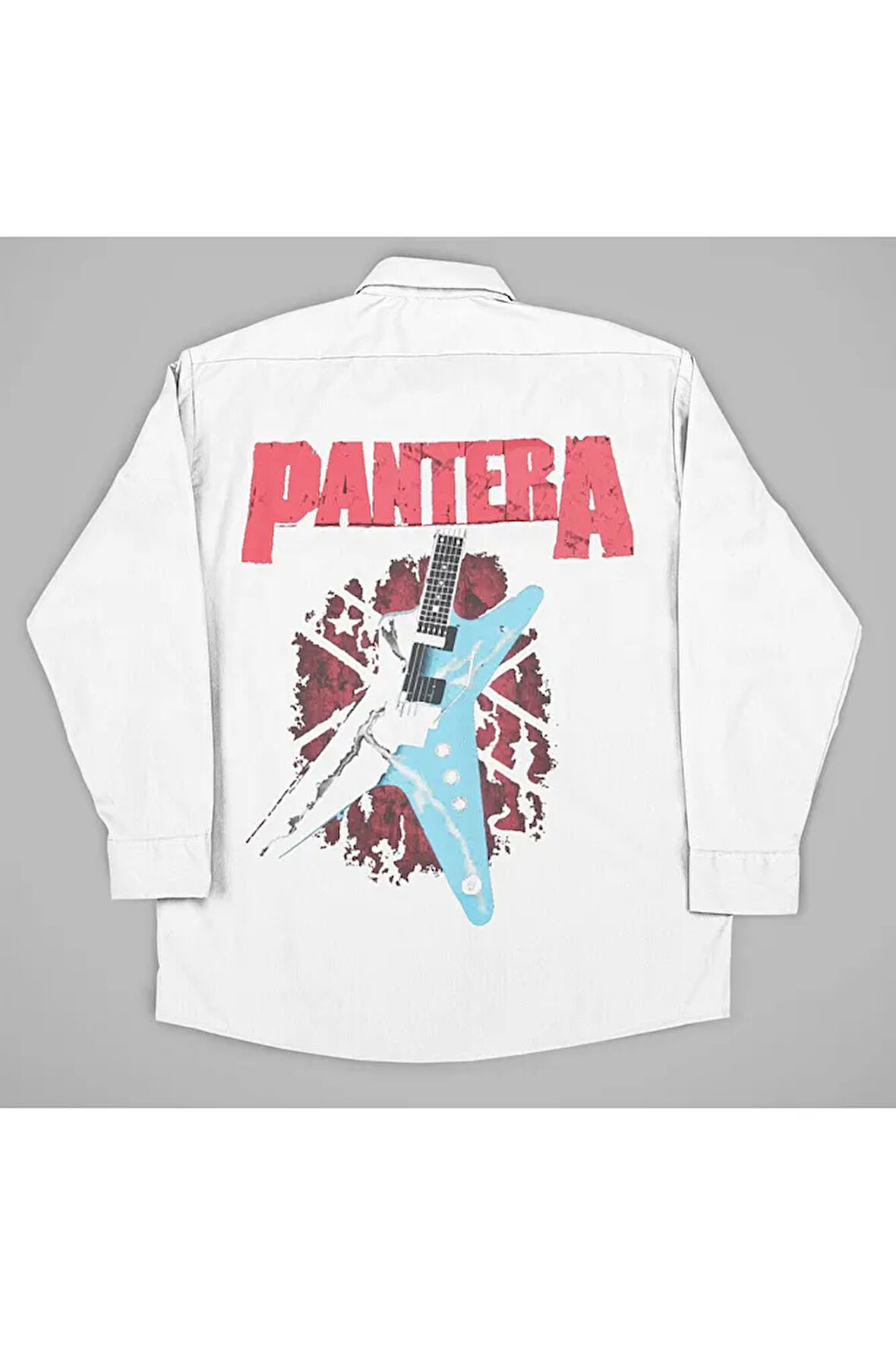 Pantera Rock Metal Baskılı Unisex Müzik Grubu Gömlek