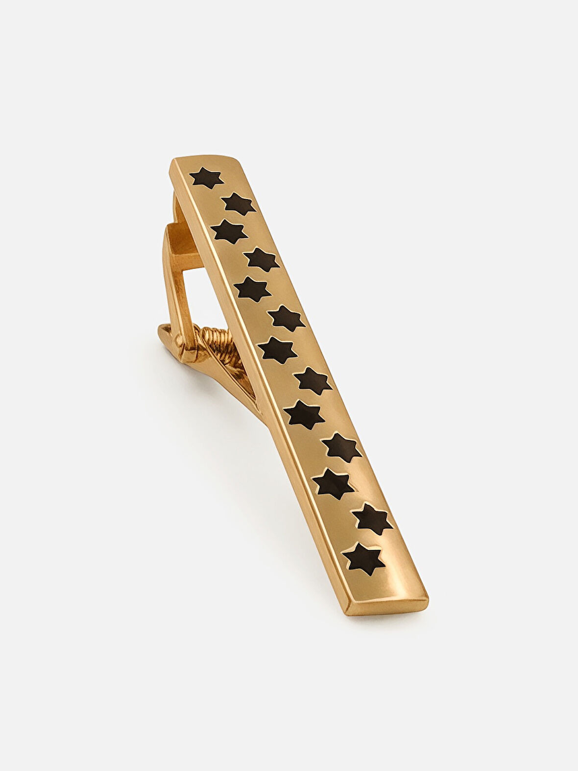 Yıldız Desen Gold Kravat İğnesi