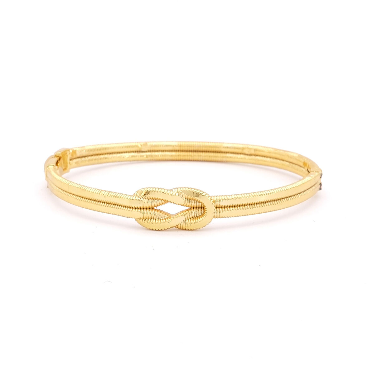 Altın Kaplama İmitasyon Aşk Düğümü Kelepçe Bileklik BLZ-649