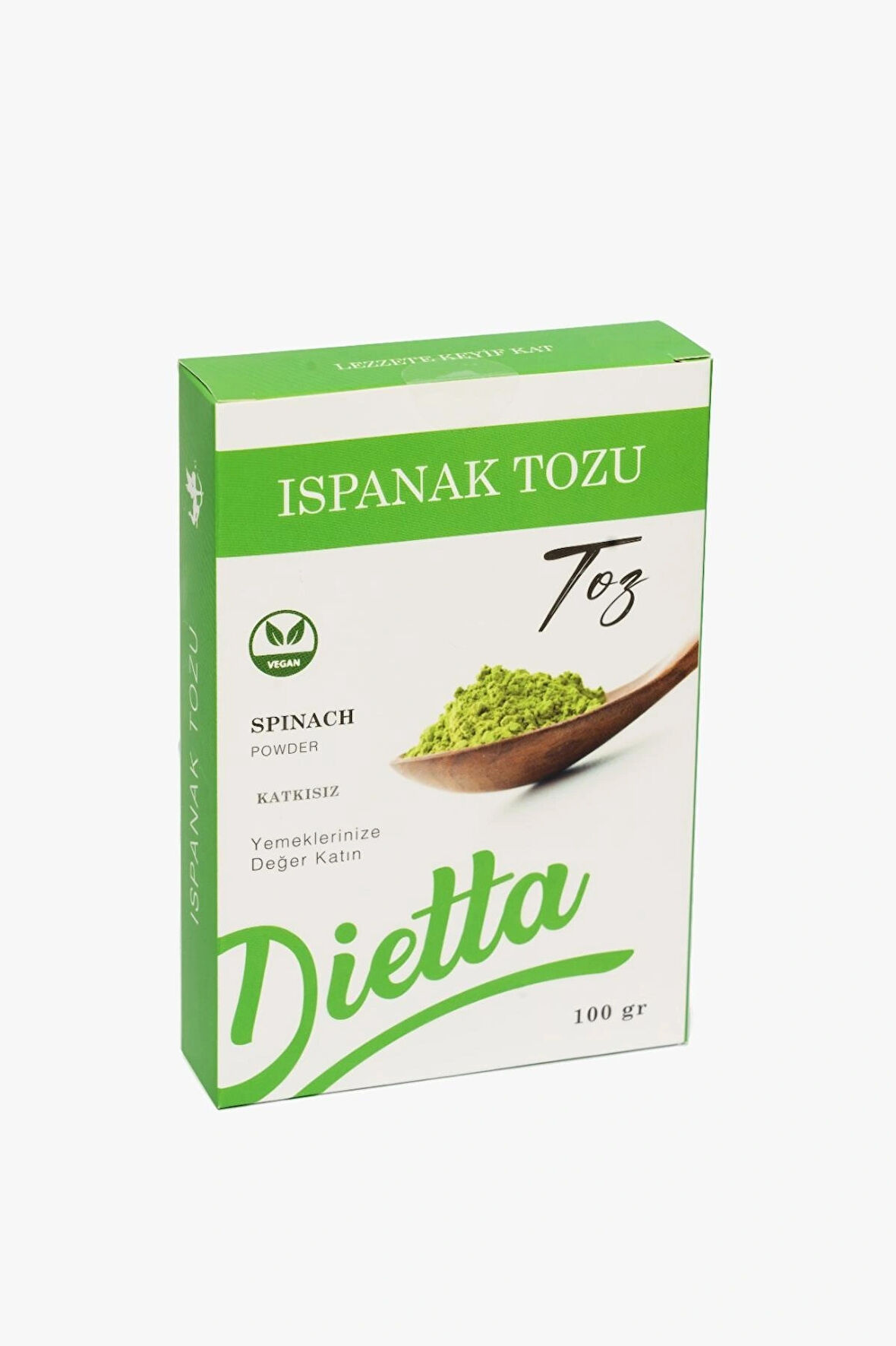 DİETTA FOOD KURUTULMUŞ ISPANAK TOZU 100 GR 