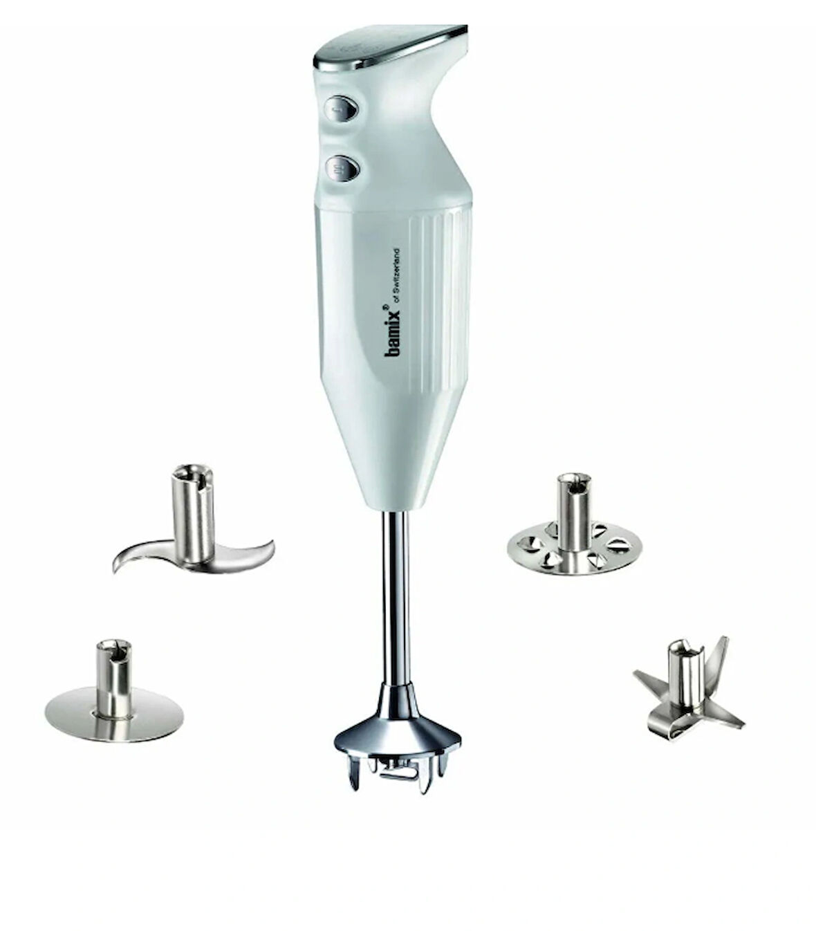 BAMİX M350, MAXX EL BLENDERİ ÖMÜR BOYU MOTOR GARANTİLİ 350W,4 BIÇAKLI-BEYAZ