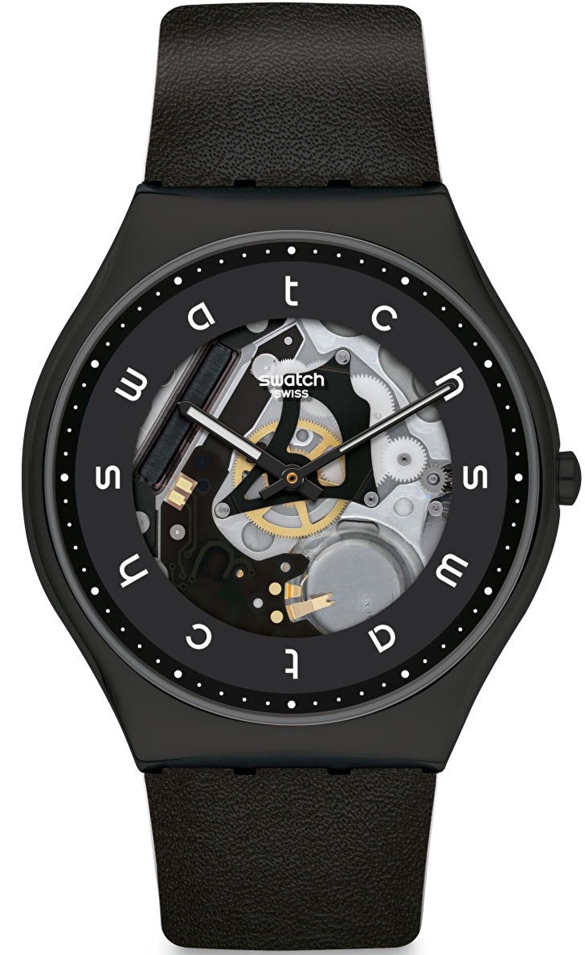 Swatch Ss07b101 WHITE SIDE Erkek Kol Saati