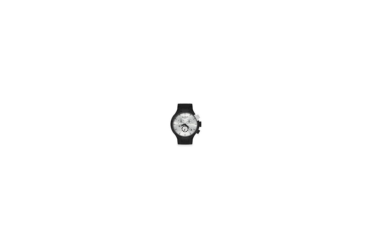 Swatch SB02B404 Chequered Silver Erkek Kol Saati