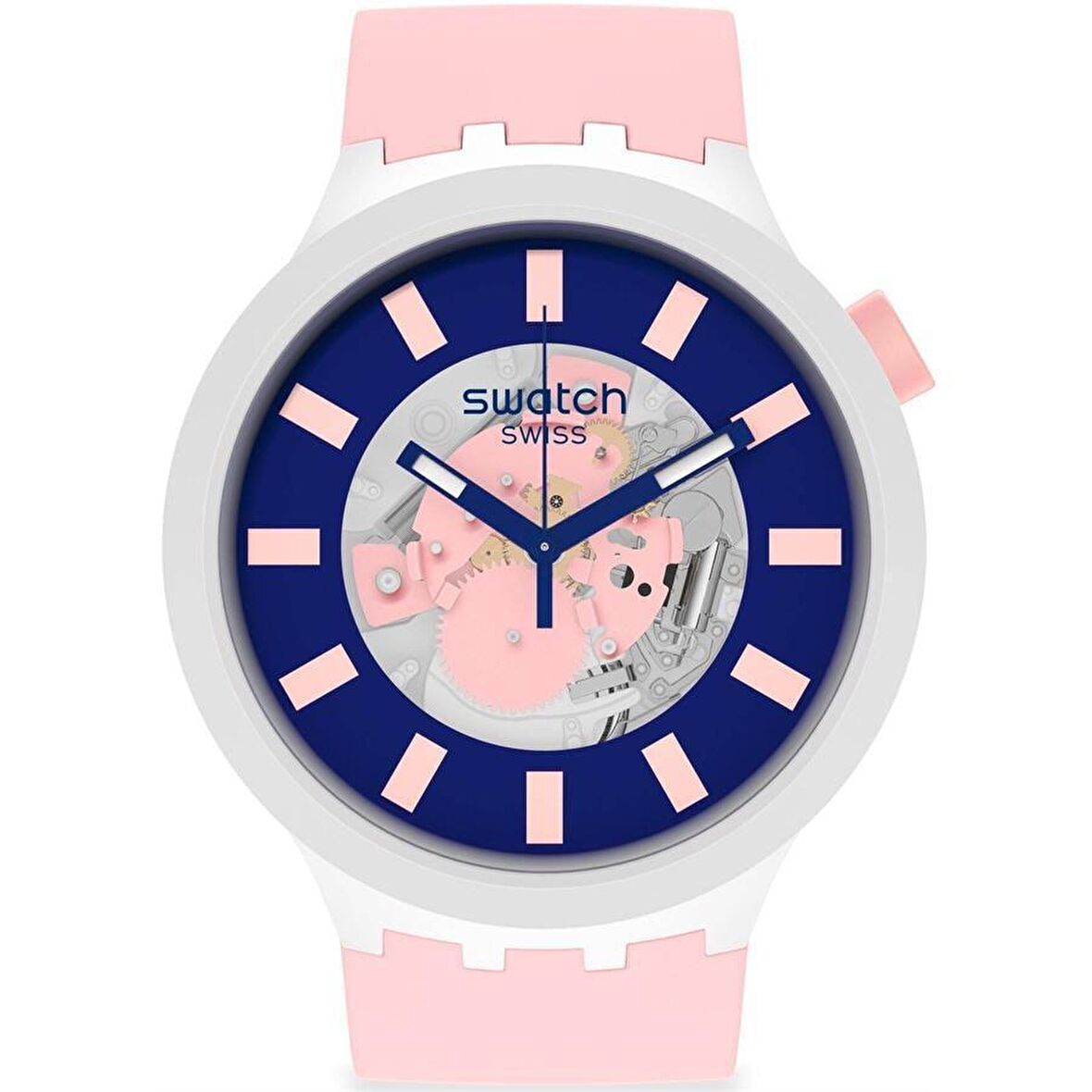 Swatch SB03M105 DIVERSIPINK Bioceramic Unisex  Kol Saati