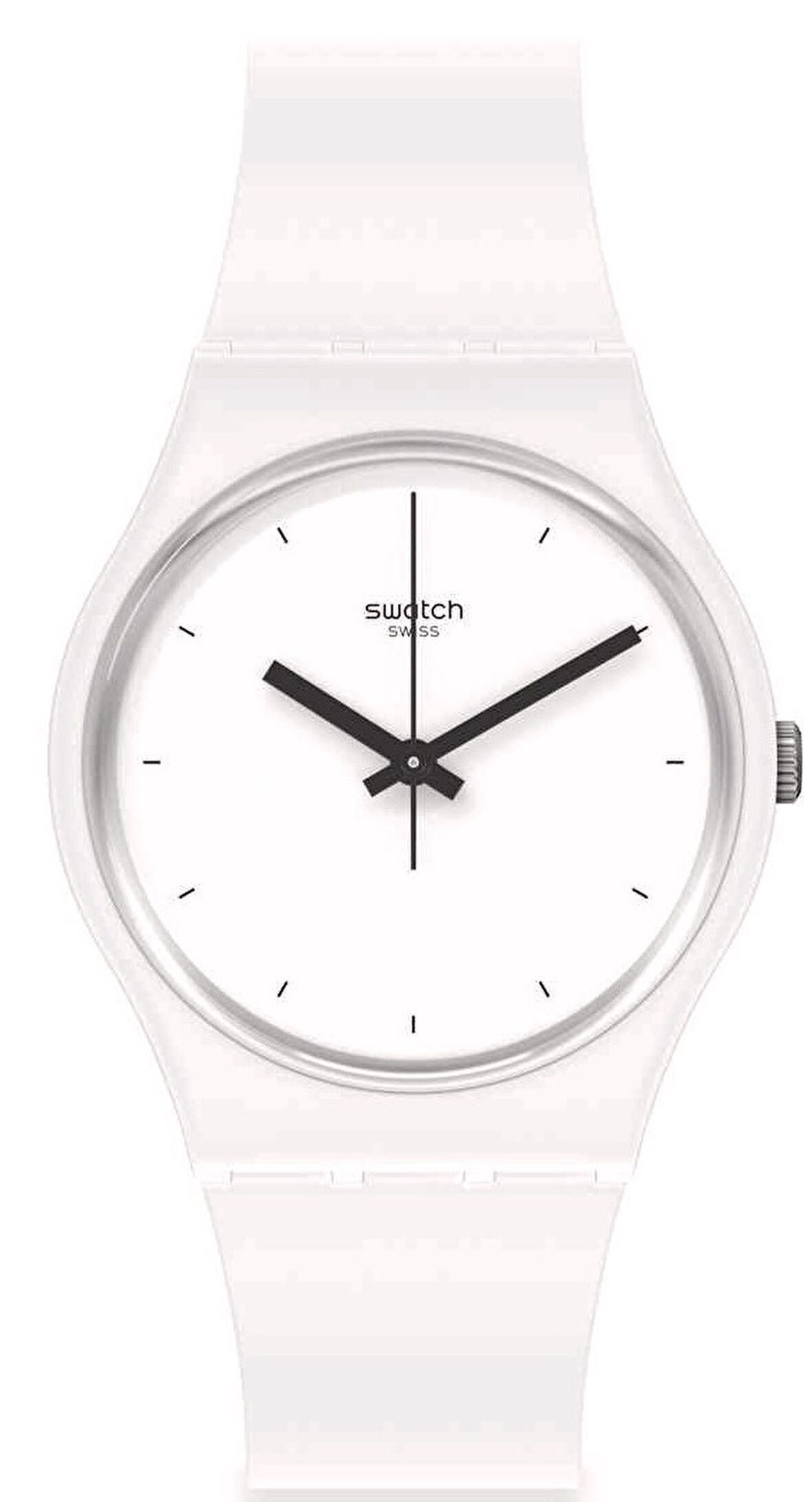 Swatch So31w100 THINK TIME WHITE Kol Saati