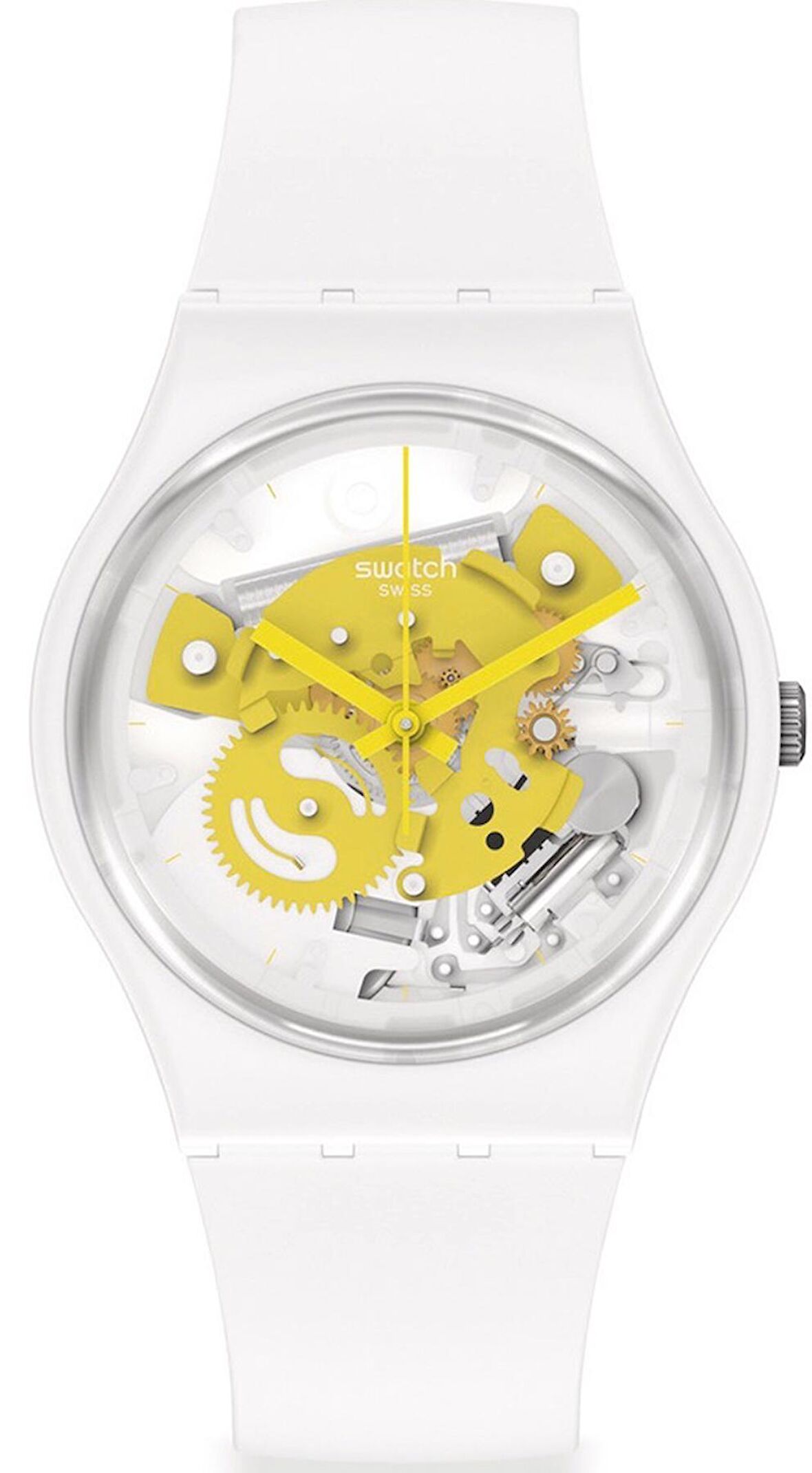 Swatch So31w105 TIME TO YELLOW SMALL