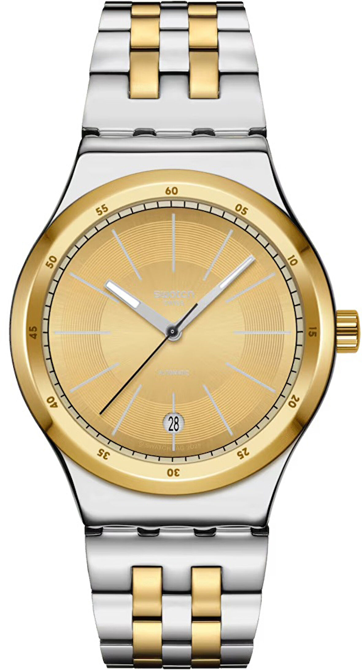 Swatch Yis437g Goldcloak Mechanism Erkek Kol Saati