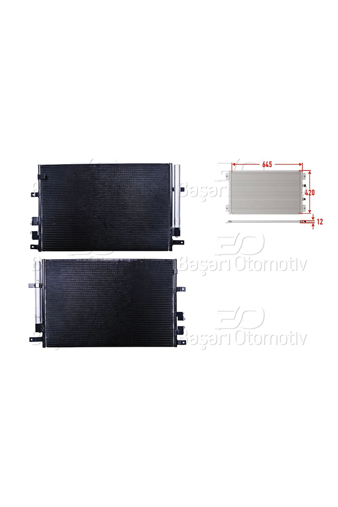 Klima Radyatörü 645x420x12 – 60694767 Wisco - Alfa Romeo 159 06 Ve Sonrası Uyumlu