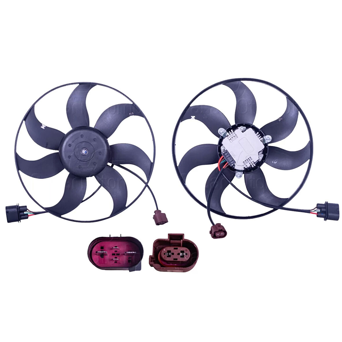 Fan Motoru Davlumbazsız - 1K0959455CQ Wisco - Volkswagen Passat Jetta Golf5 1.4tsı 2.0tdı Uyumlu