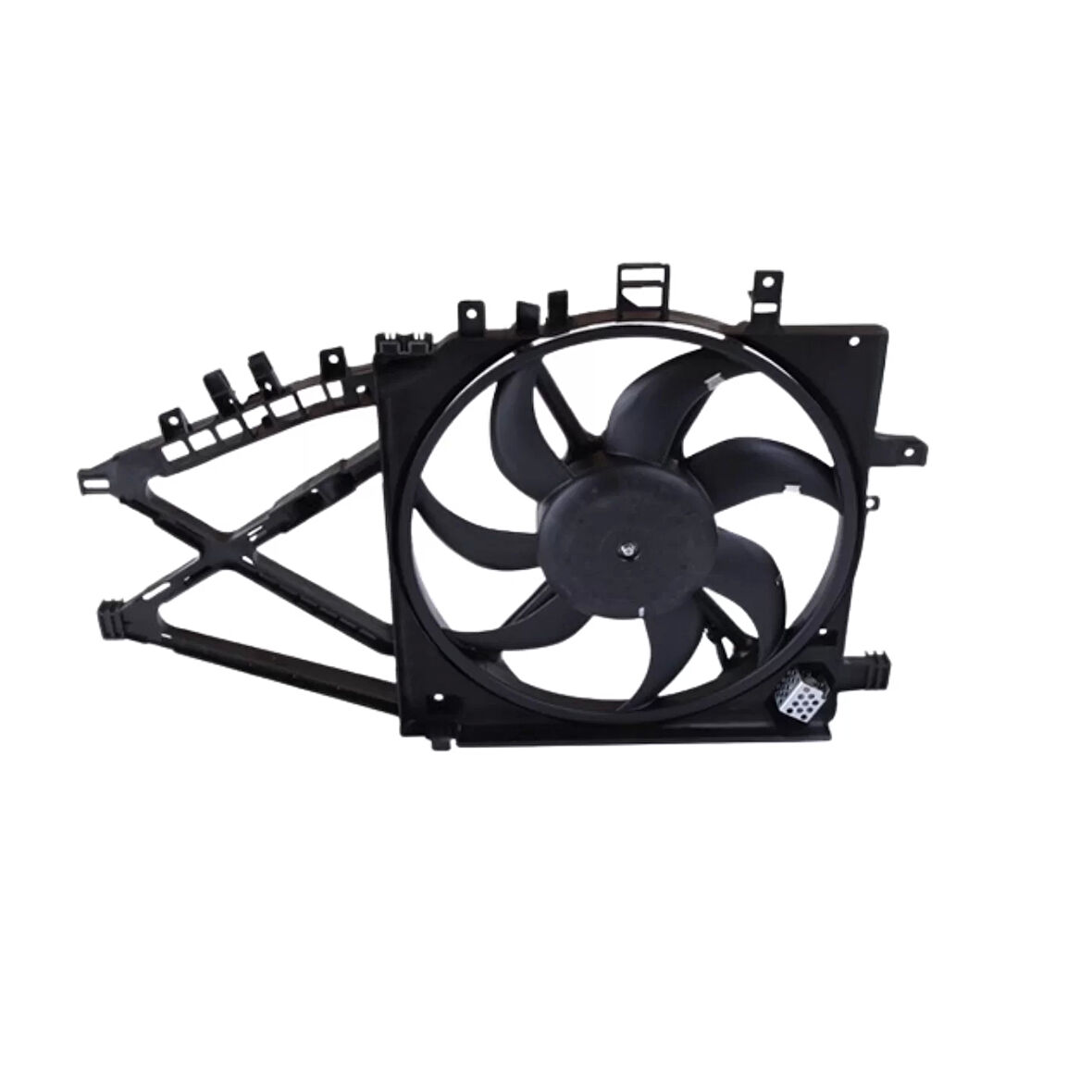 Fan Motoru Davlumbazlı (390 Mm-3 Fis-7 Kanat) – 1341334 Wisco - Opel Combo 01 Ve Sonrası Uyumlu