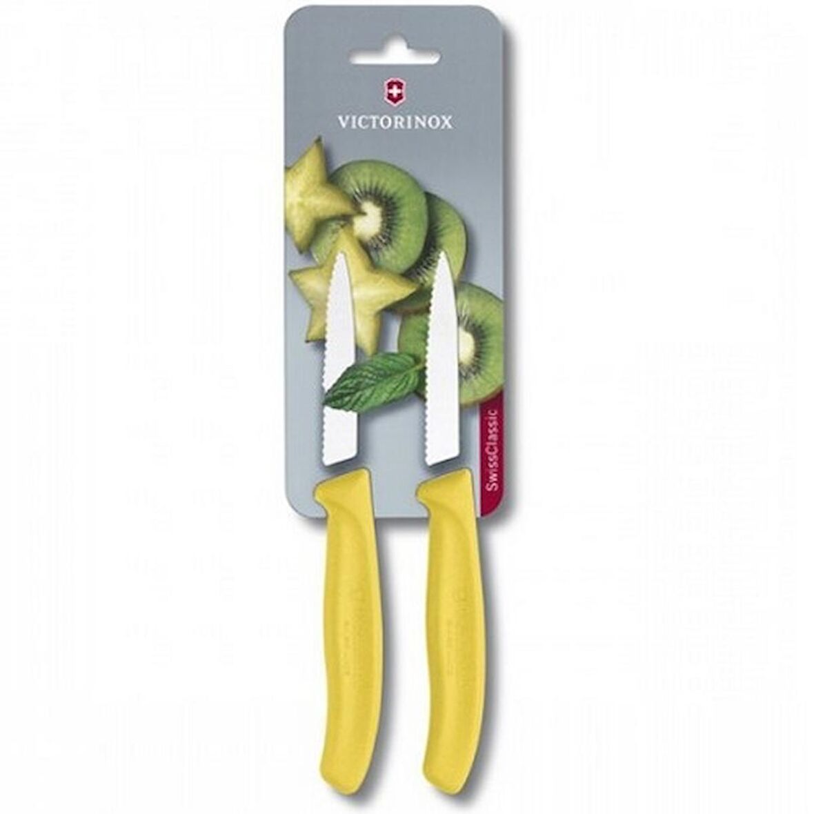 Victorinox 6.7636.L115B Sebze Bıçağı Seti 2'li Sarı 