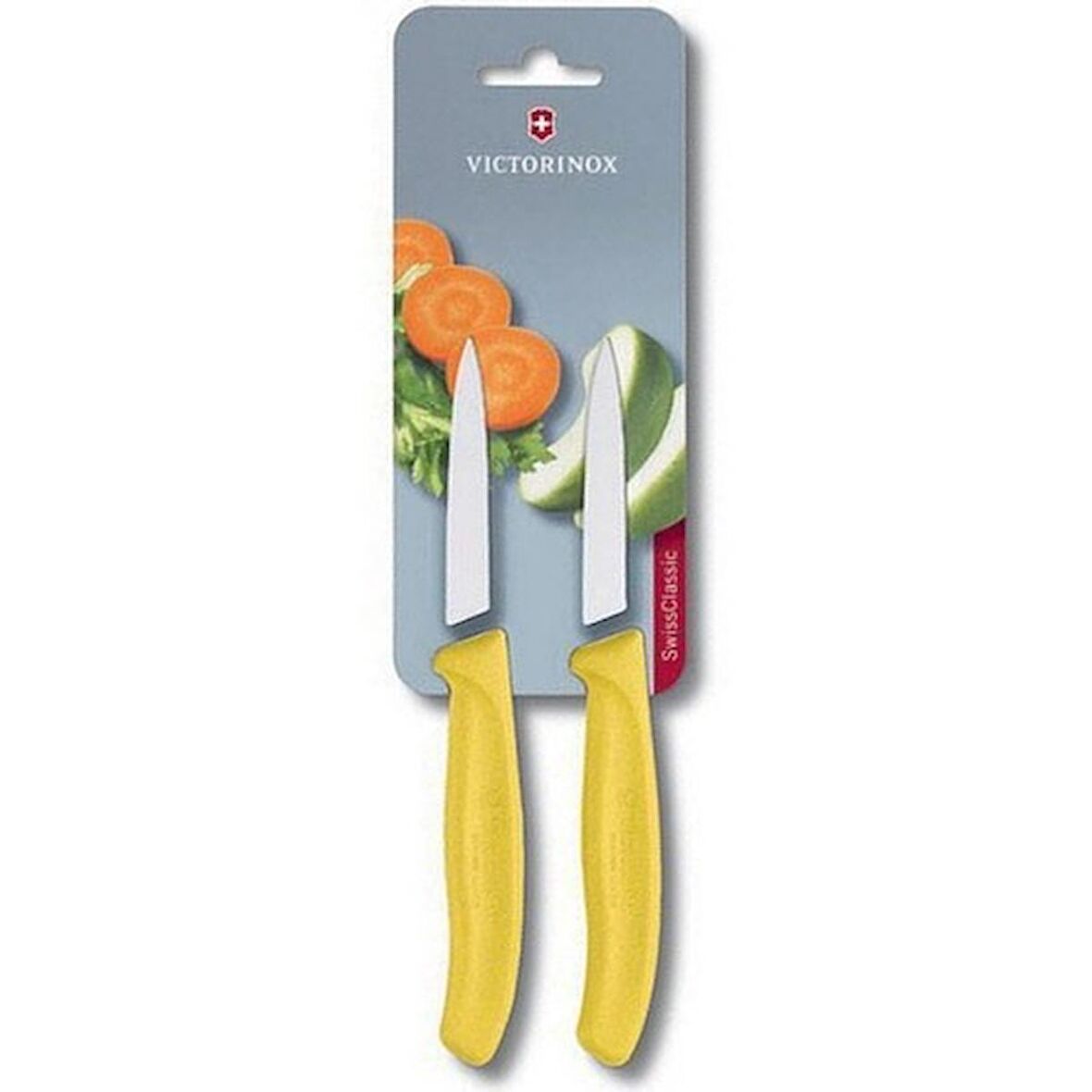 Victorinox 6.7606.L118B Sebze Bıçağı Seti 2'li Sarı 