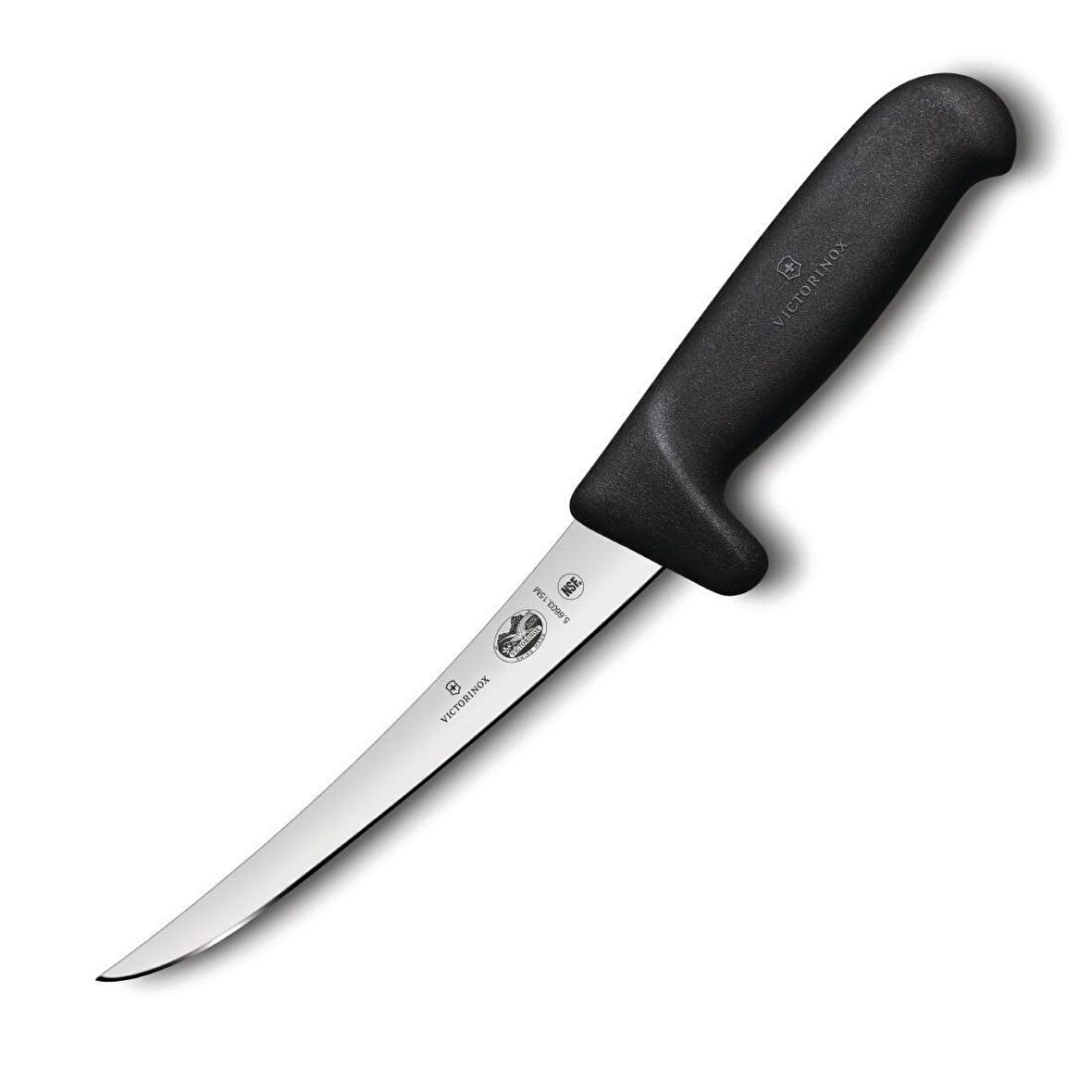 Victorinox 5.6603.15M 15 cm Parmak Koruyuculu Siyah Sıyırma Bıçağı
