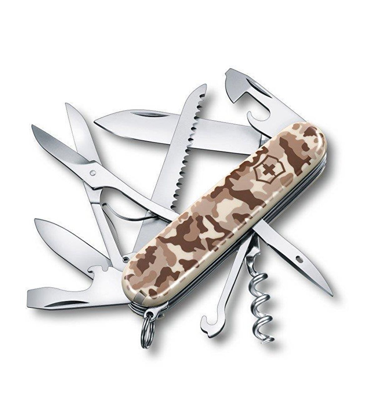 VICTORINOX HUNTSMAN 91MM DESERT KAMUFLAJ DESEN ÇAKI 3713.941