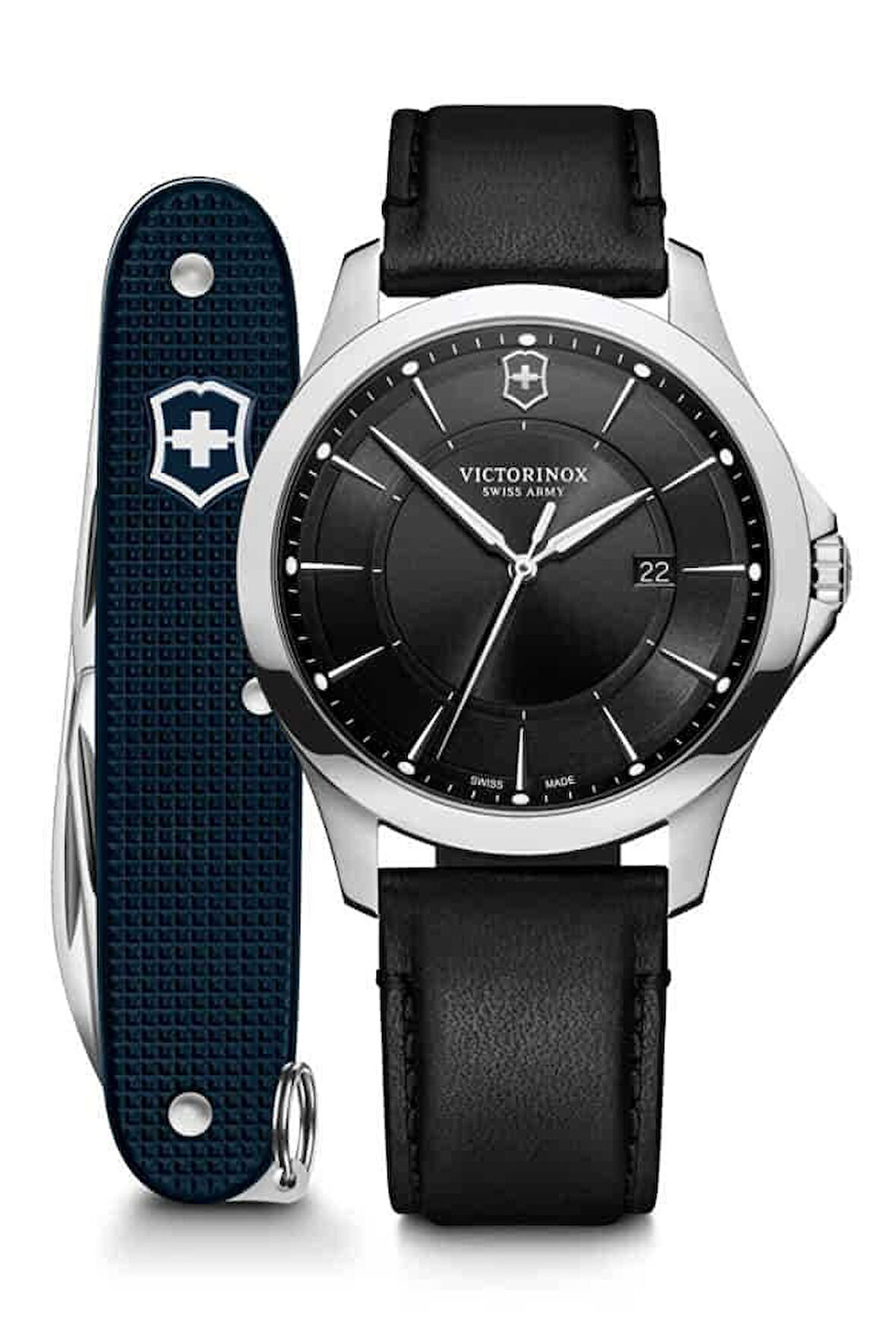 Victorinox 241904.1 Alliance Erkek Kol Saati + Çakı Seti