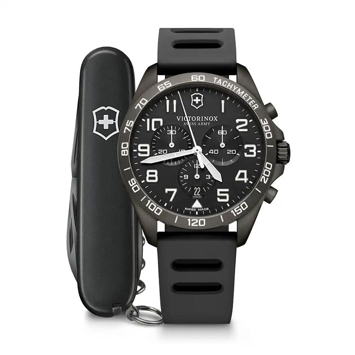 Victorinox 241926.1 Fieldforce Kol Saati + 1.3603.3 Çakı Set