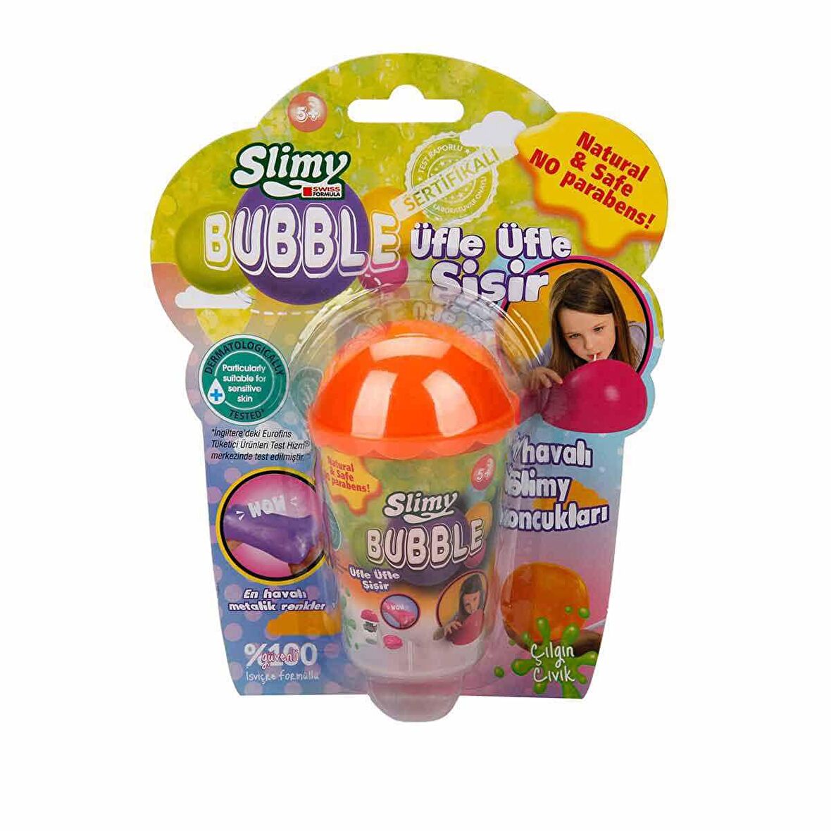 Slimy Bubble Slime 60 gr Turuncu