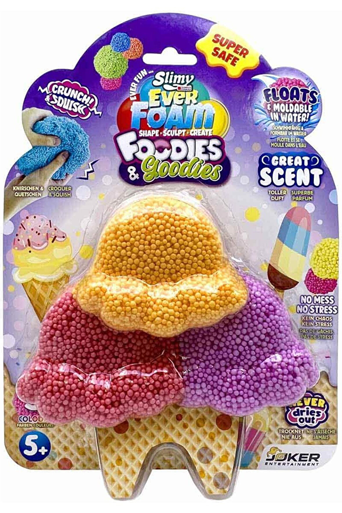 Slimy Ever Foam Foodies &amp; Goodies 38012 - Külahta Dondurma
