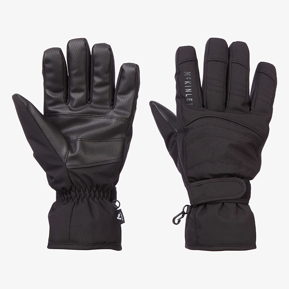 Mc Kinley Munir Aqx 5.5 Erkek Siyah Kayak Eldiveni