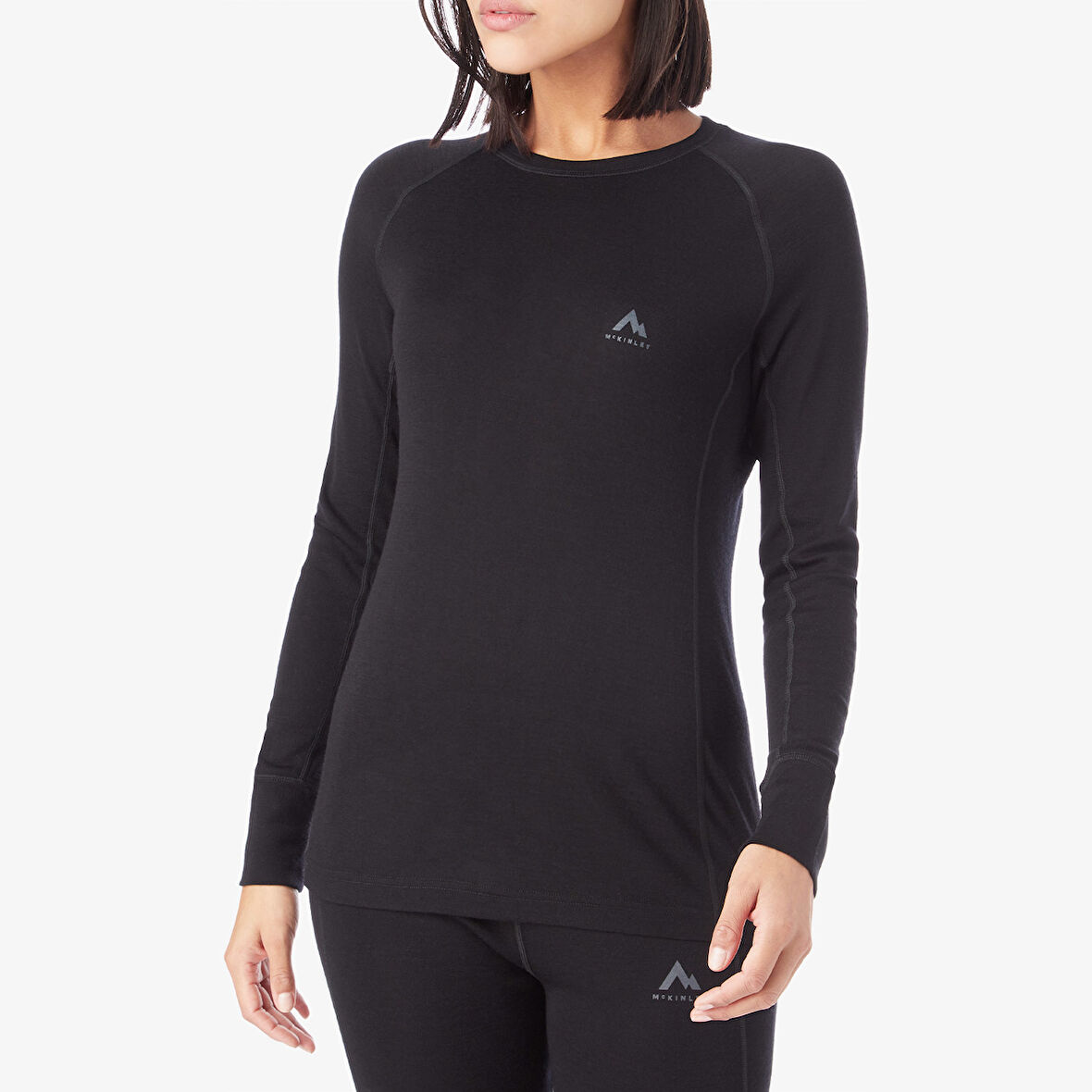 Mc Kinley Rebecka Kadın Siyah  Sweatshirt