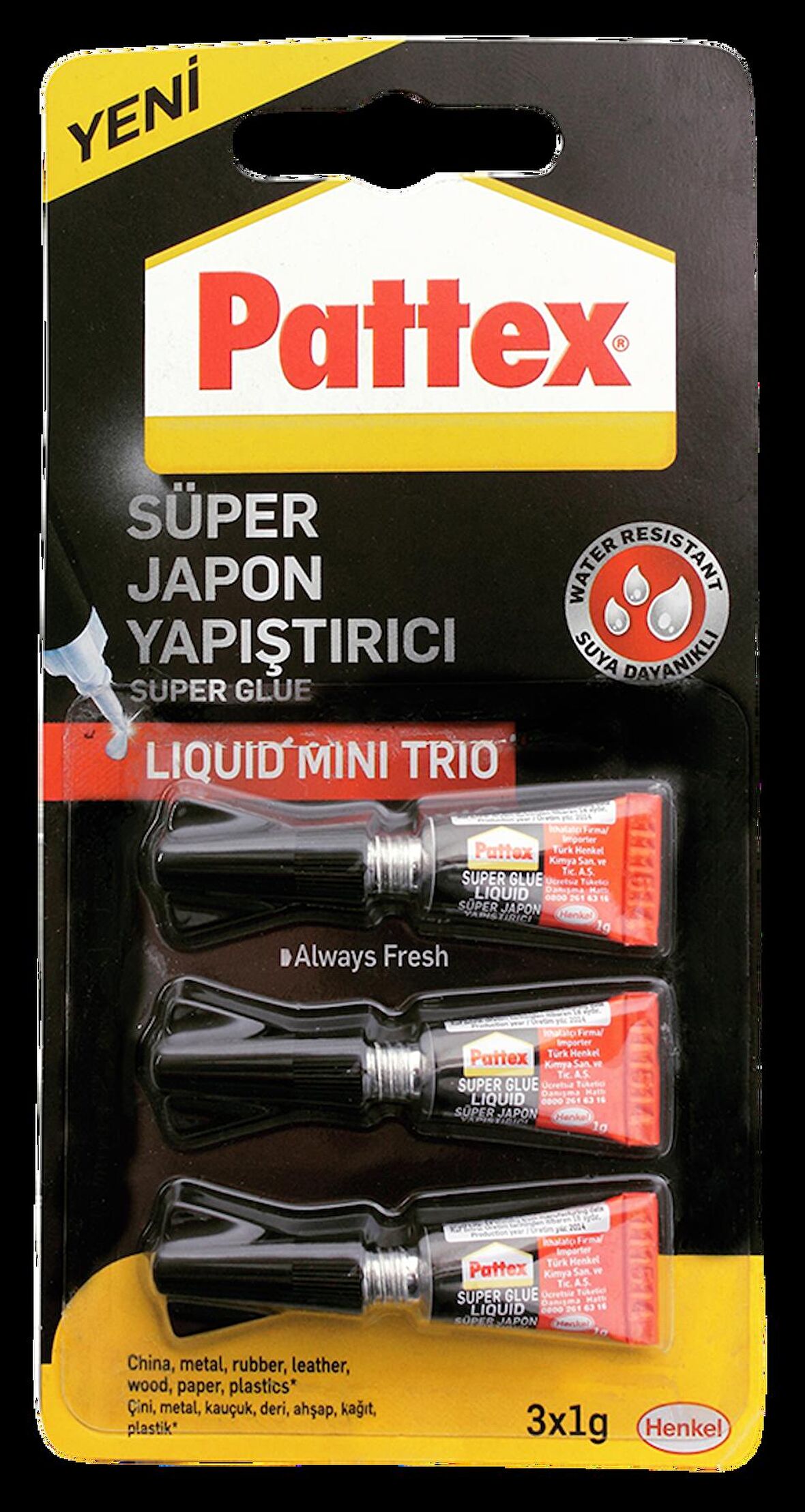 Pattex Süper Gl Mını Trıo 3X1g 1943764