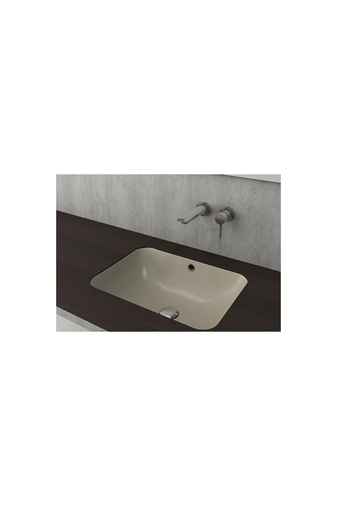 Bocchı Scala Tezgah Altı Lavabo 55 Cm Mat Kaşmir 1006-011-0125