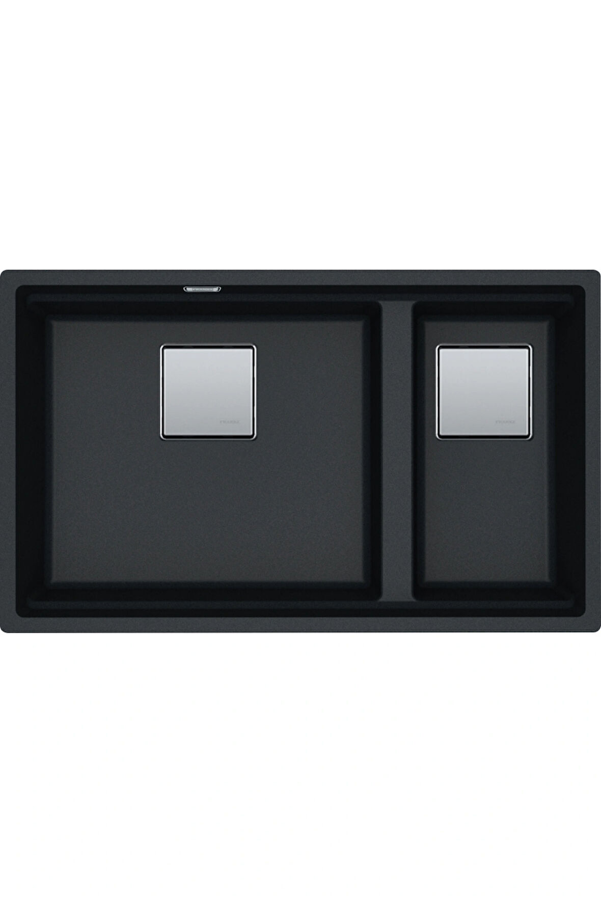 Franke Kubus 2 KNG 160-46-21 Nero Granit Eviye