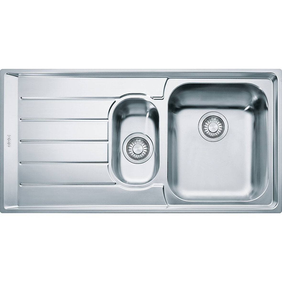 Franke Neptune NEX 651 Çelik Evye, 1.5 Gözlü, Sağ Damlalıklı, İnox