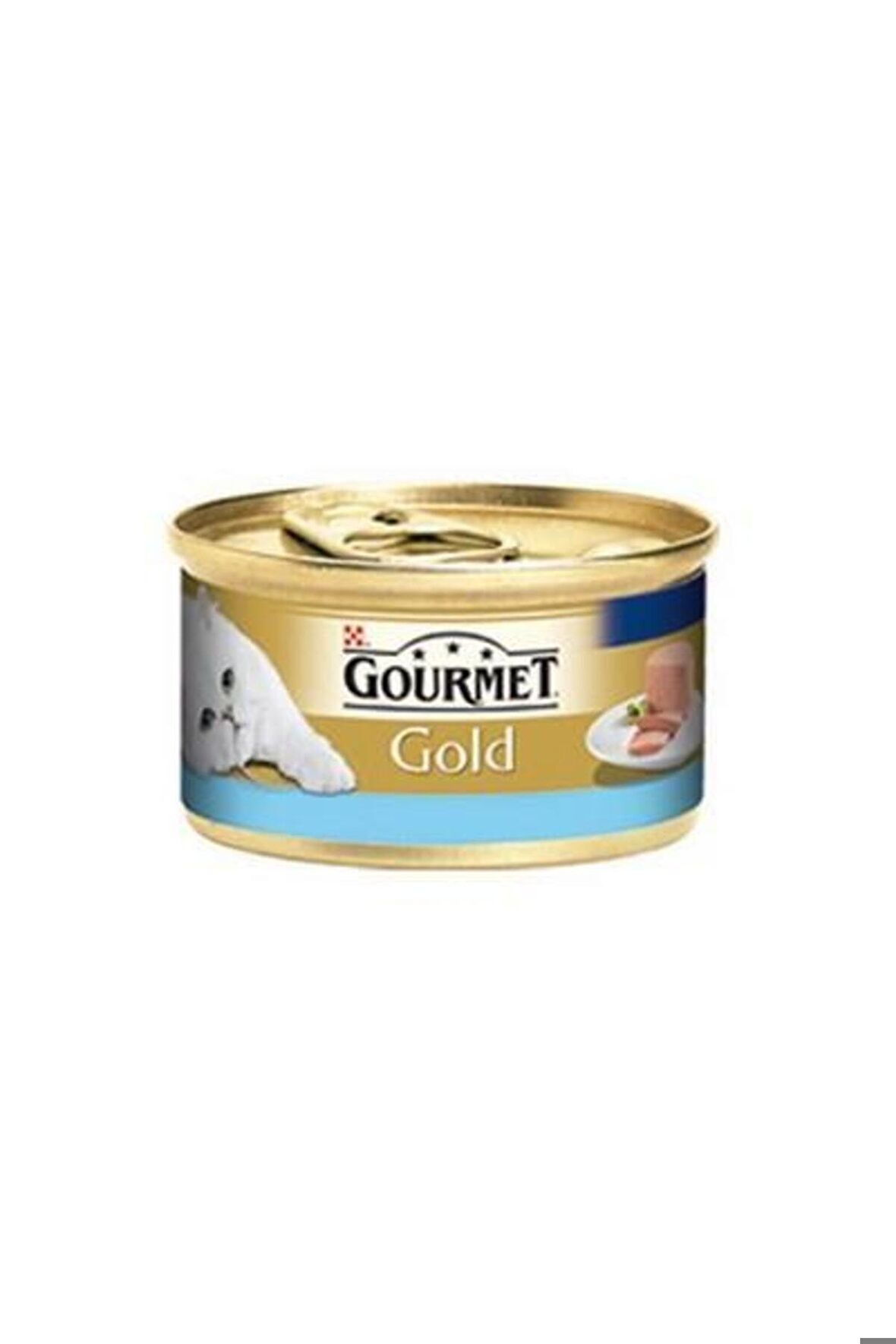 Gold Kıyılmış Ton Balıklı Kedi Konservesi 85 gr. X 24 Adet