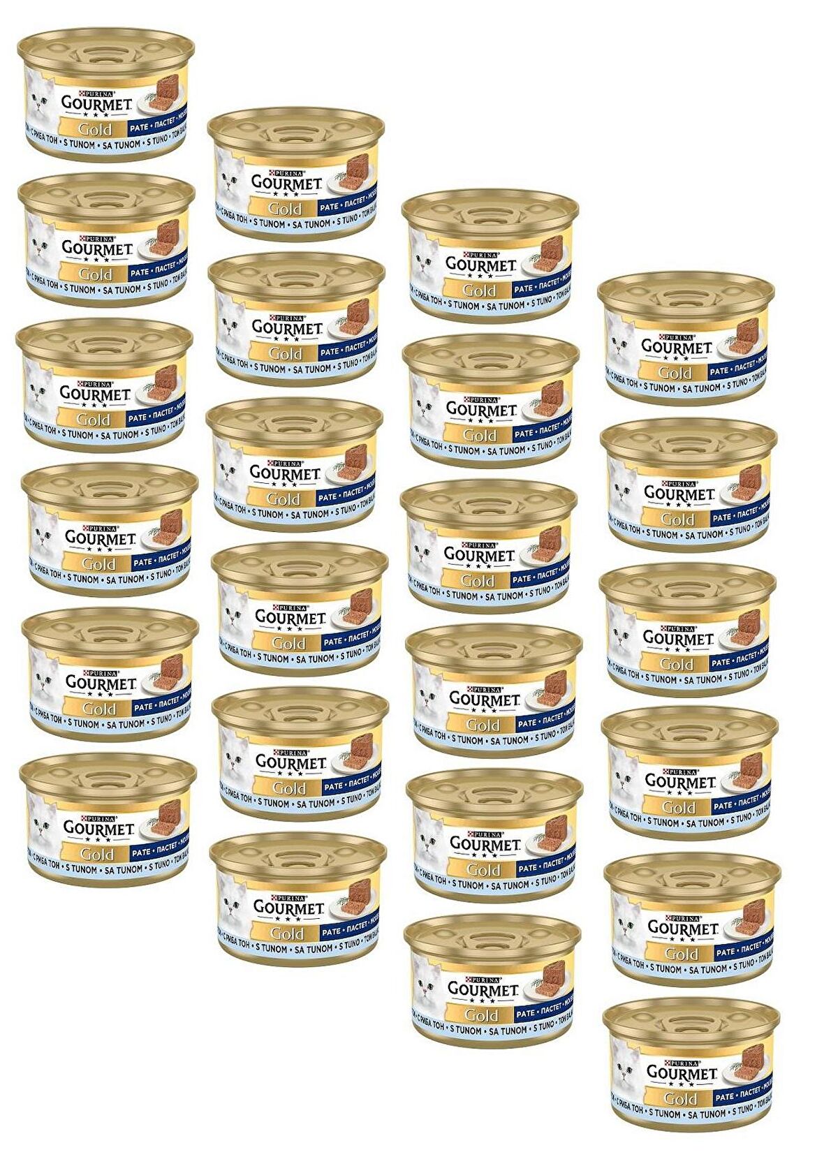 Gourmet Gold Kıyılmış Ton Balıklı Kedi Konservesi 85 Gr (24 ADET)